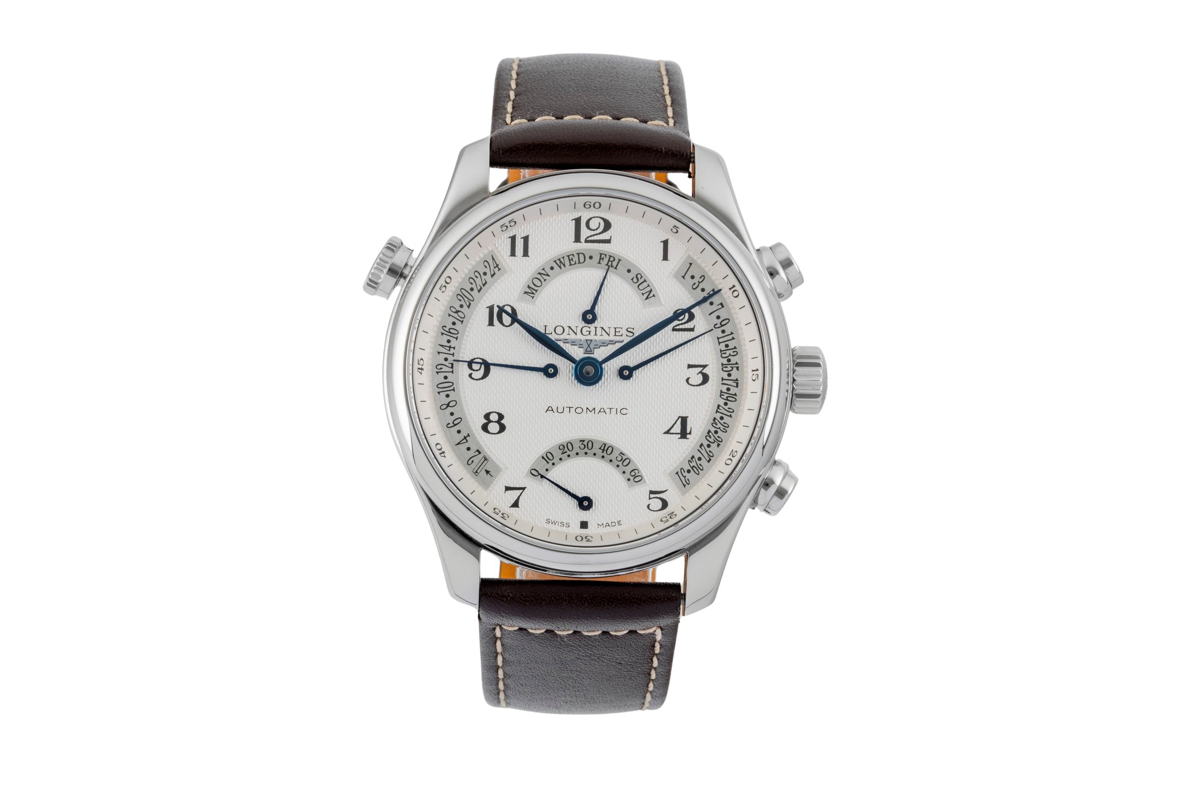 Longines Master Collection Stahl Automatik Herrenuhr Ref. L2.717.4.783 B&P 2009 [2600624]
