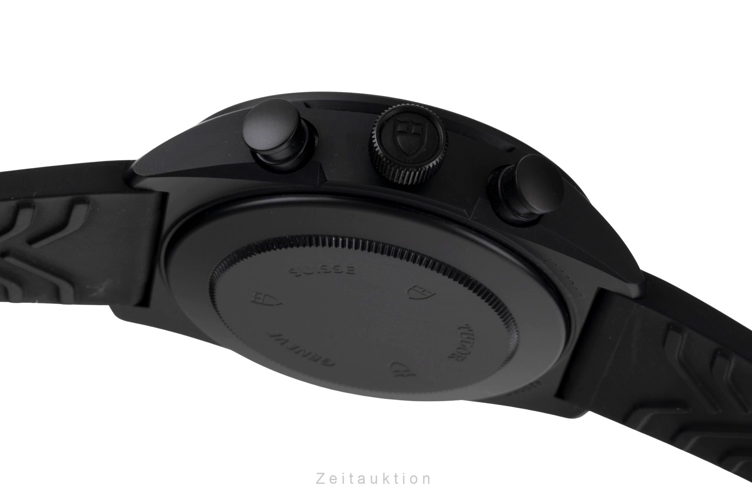 Tudor Black Shield chronograph ceramic / steel automatic men's watch 42000CN  [2600625]