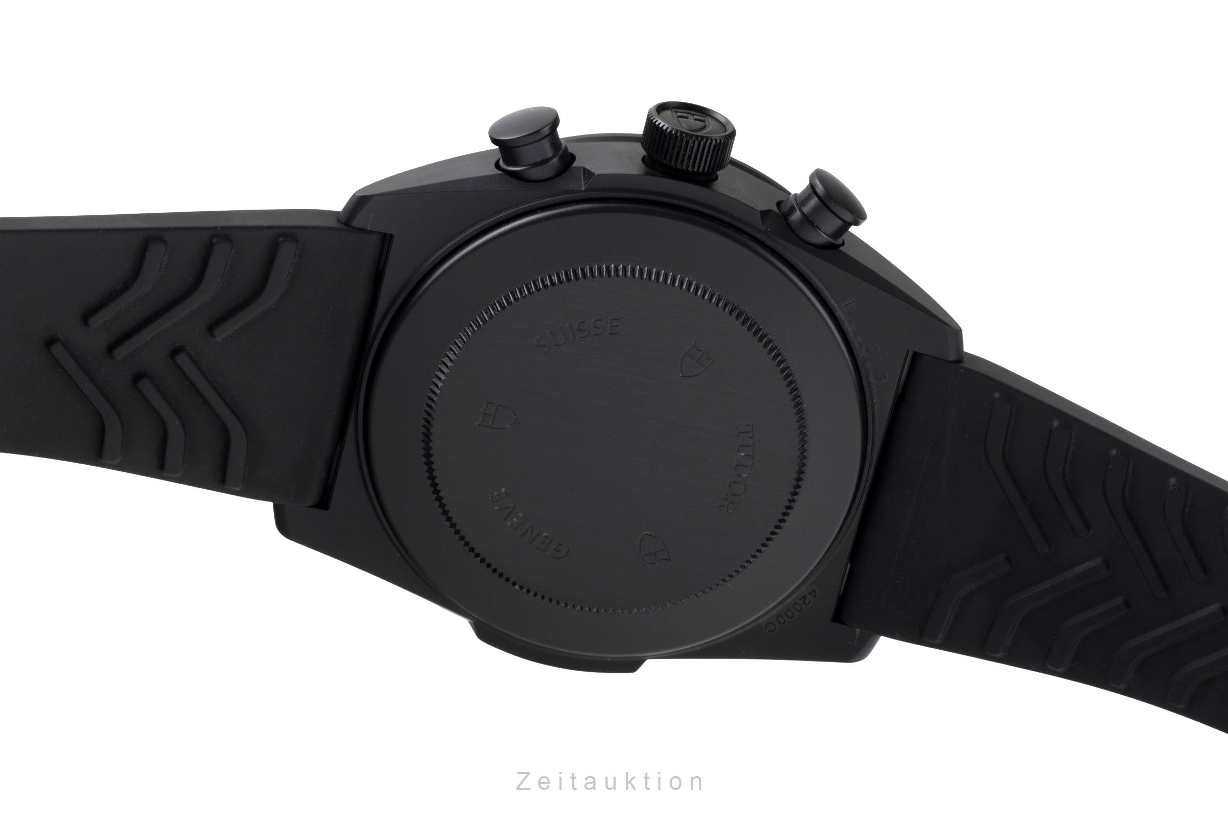 Tudor Black Shield chronograph ceramic / steel automatic men's watch 42000CN  [2600625]