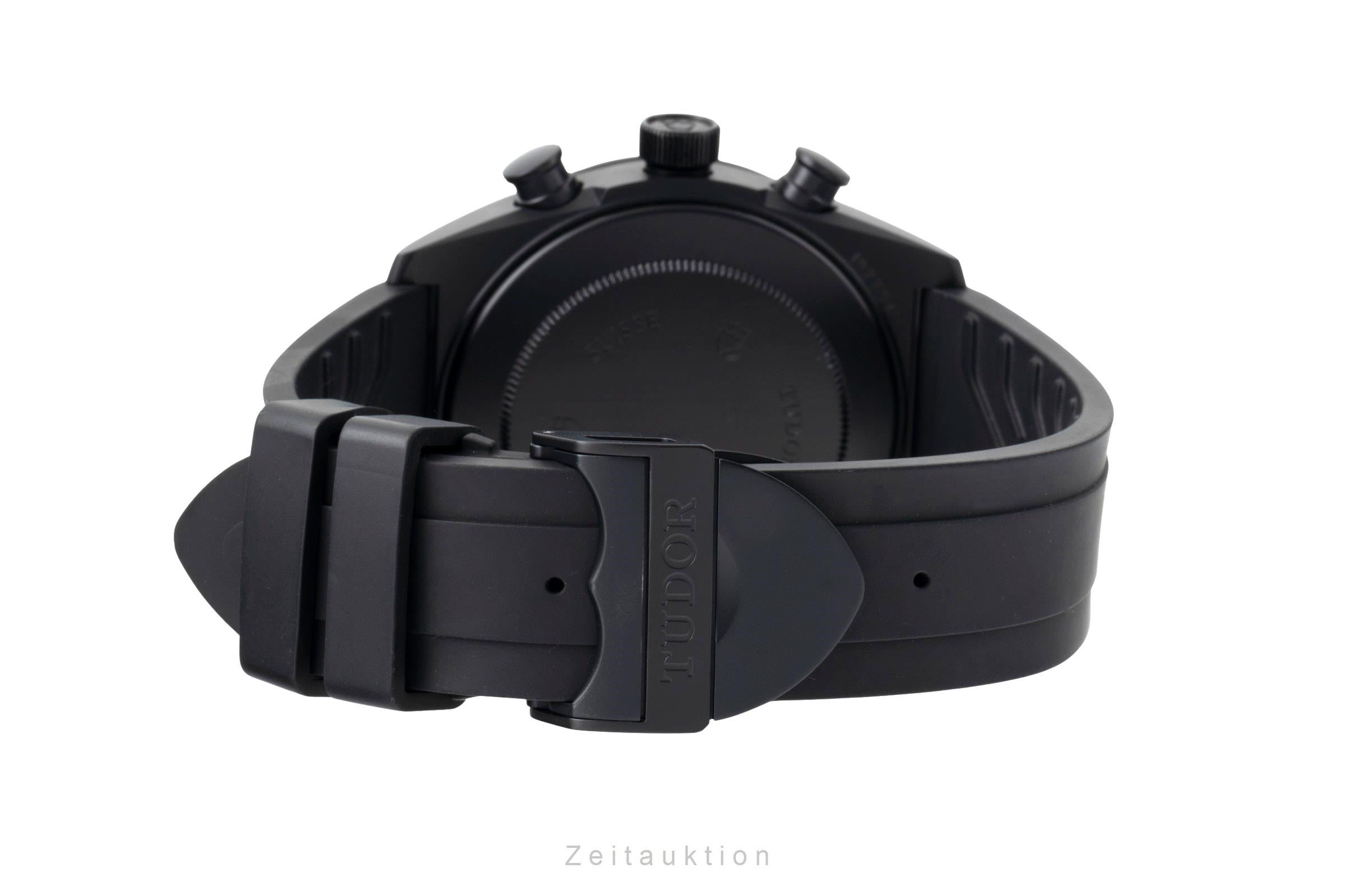 Tudor Black Shield chronograph ceramic / steel automatic men's watch 42000CN  [2600625]