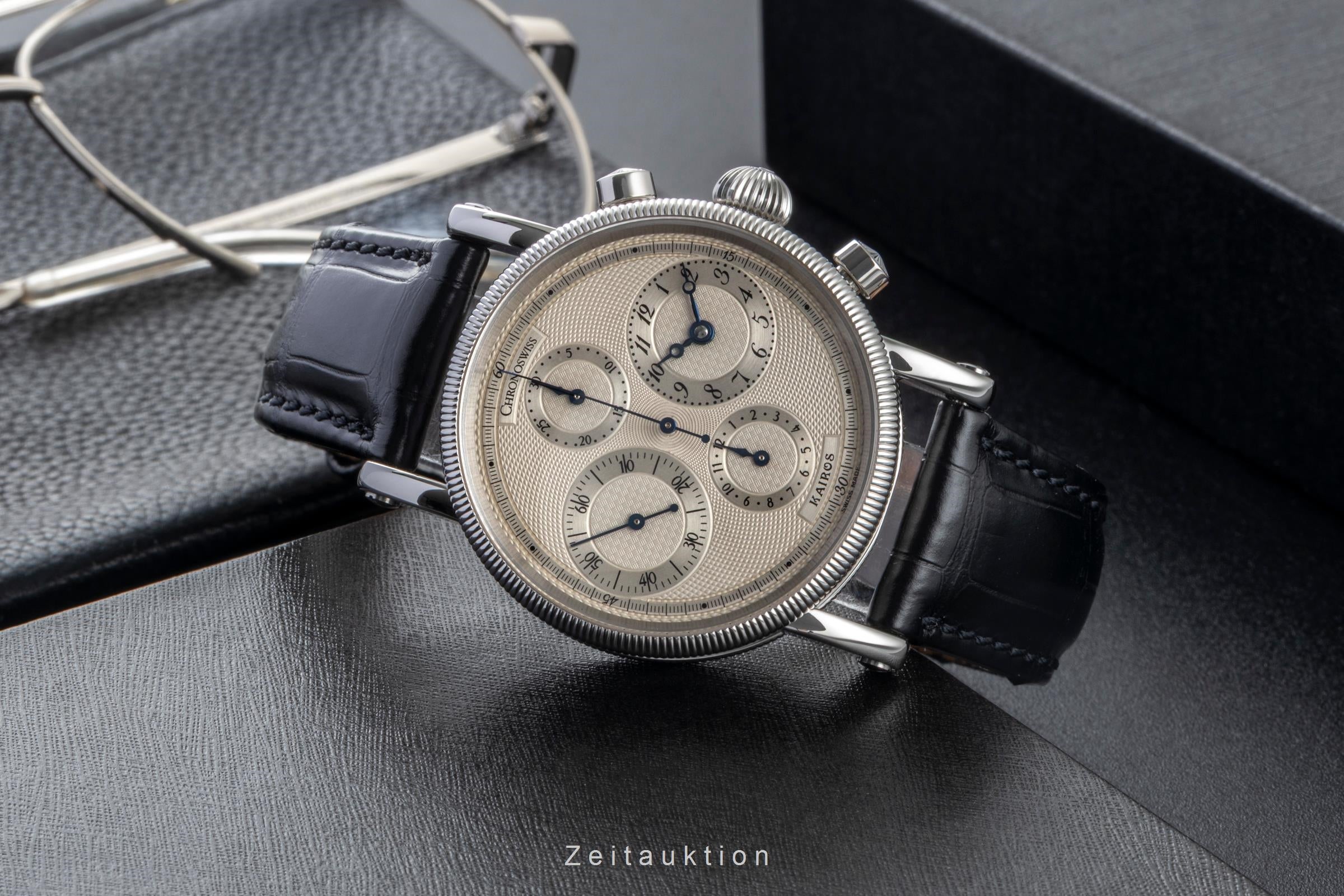 Chronoswiss Kairos chronograph steel automatic men's watch CH 7523  [2600626]