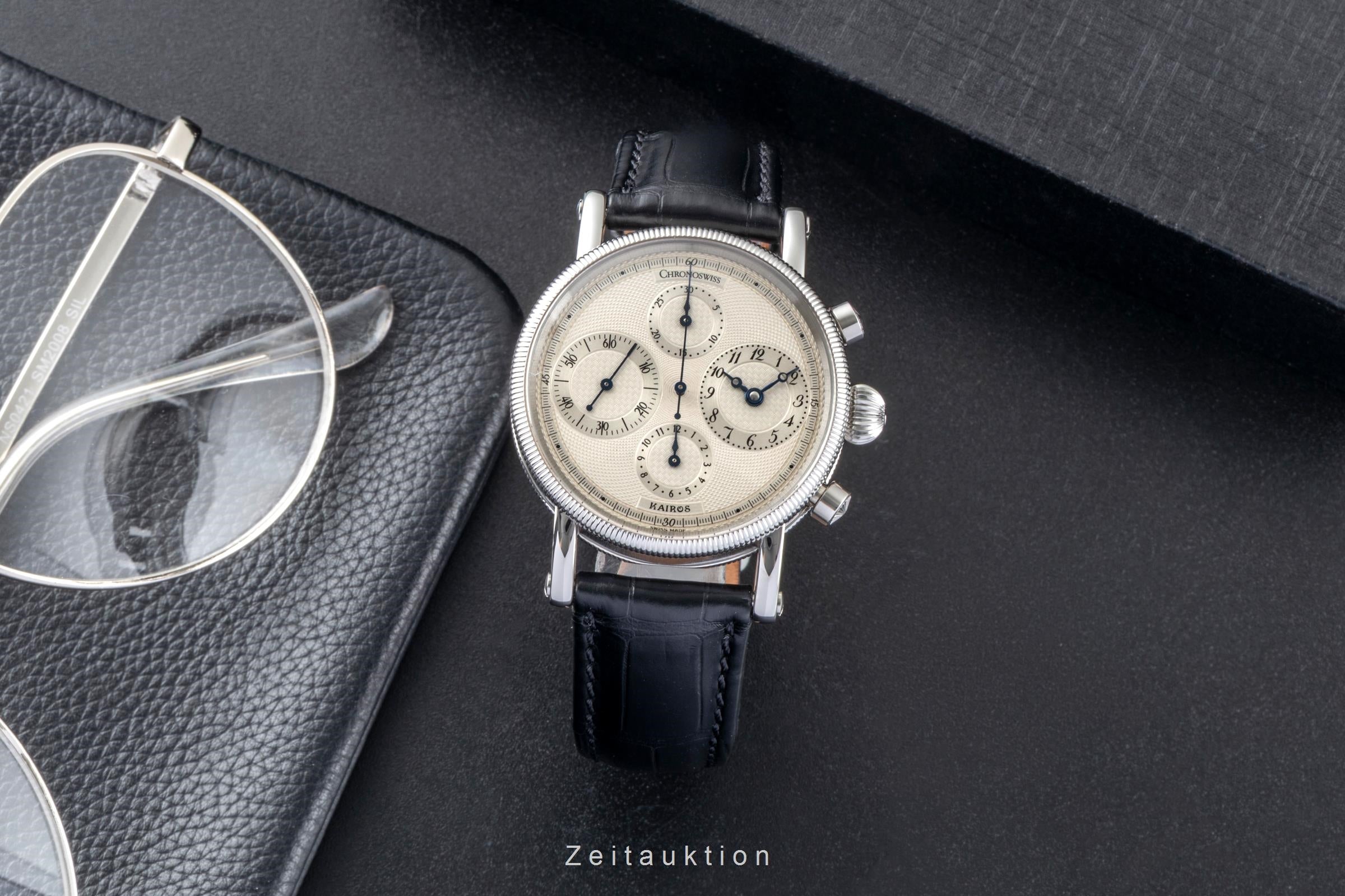 Chronoswiss Kairos chronograph steel automatic men's watch CH 7523  [2600626]