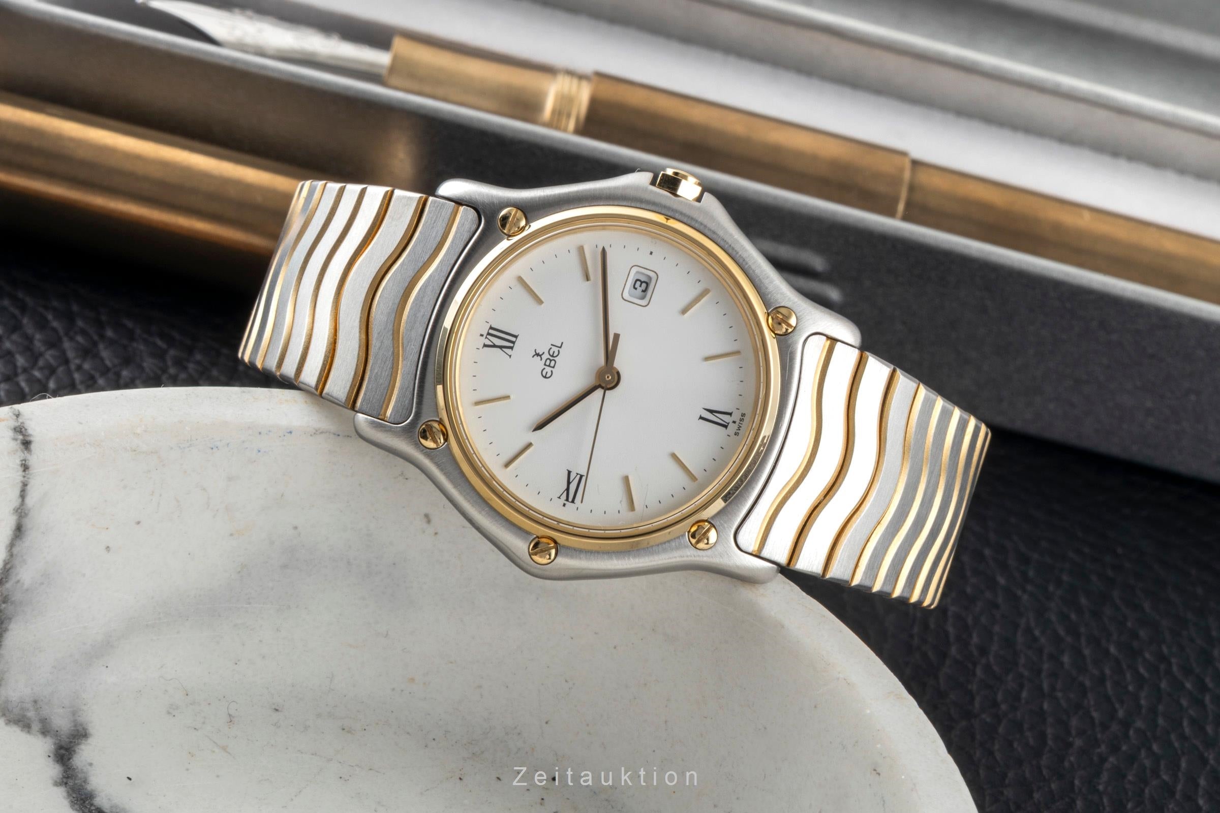 Ebel Classic Wave acier / or  quartz unisexe 183909 LP: 2350EUR  [2600627]