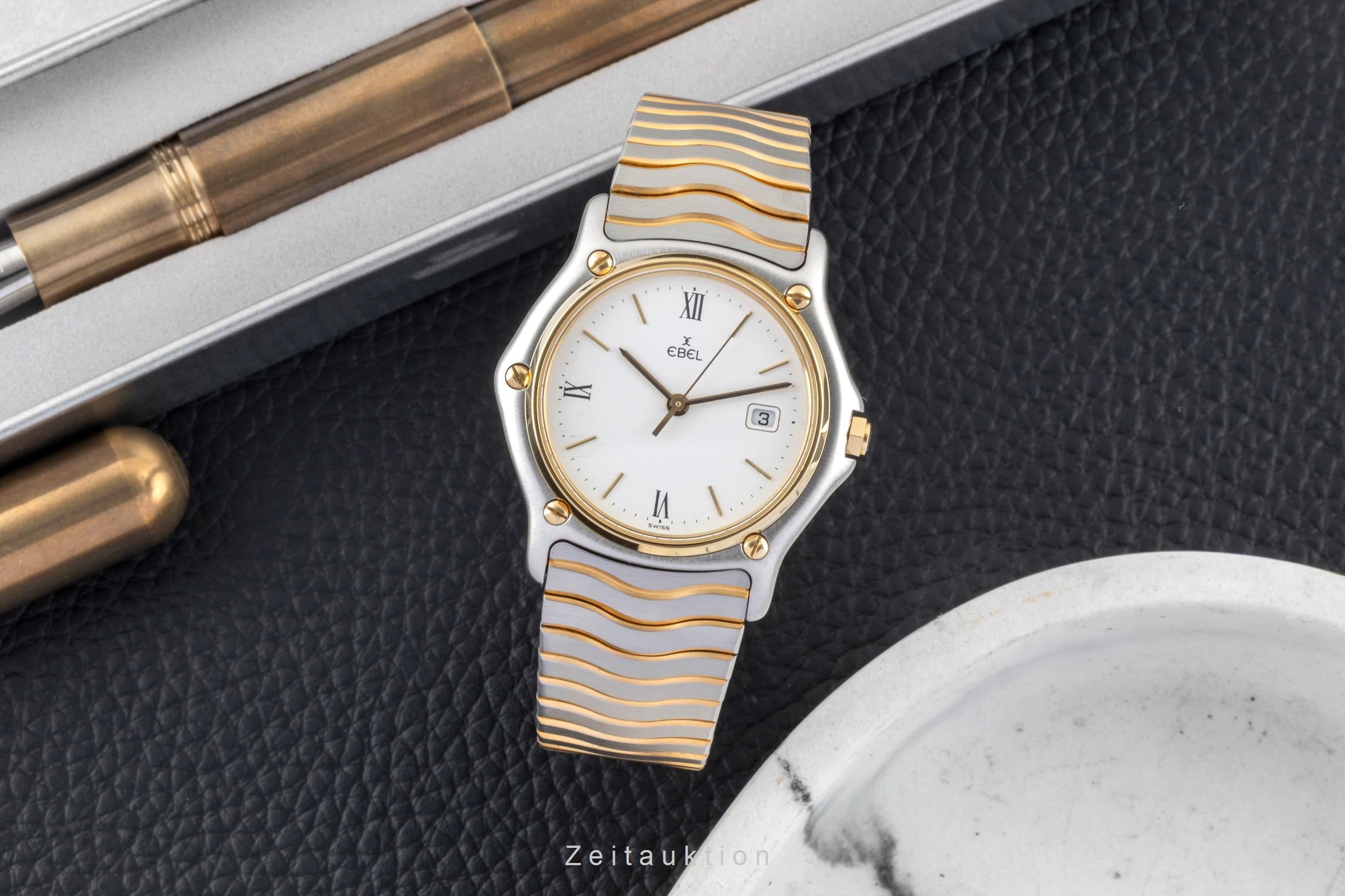 Ebel Classic Wave acier / or  quartz unisexe 183909 LP: 2350EUR  [2600627]