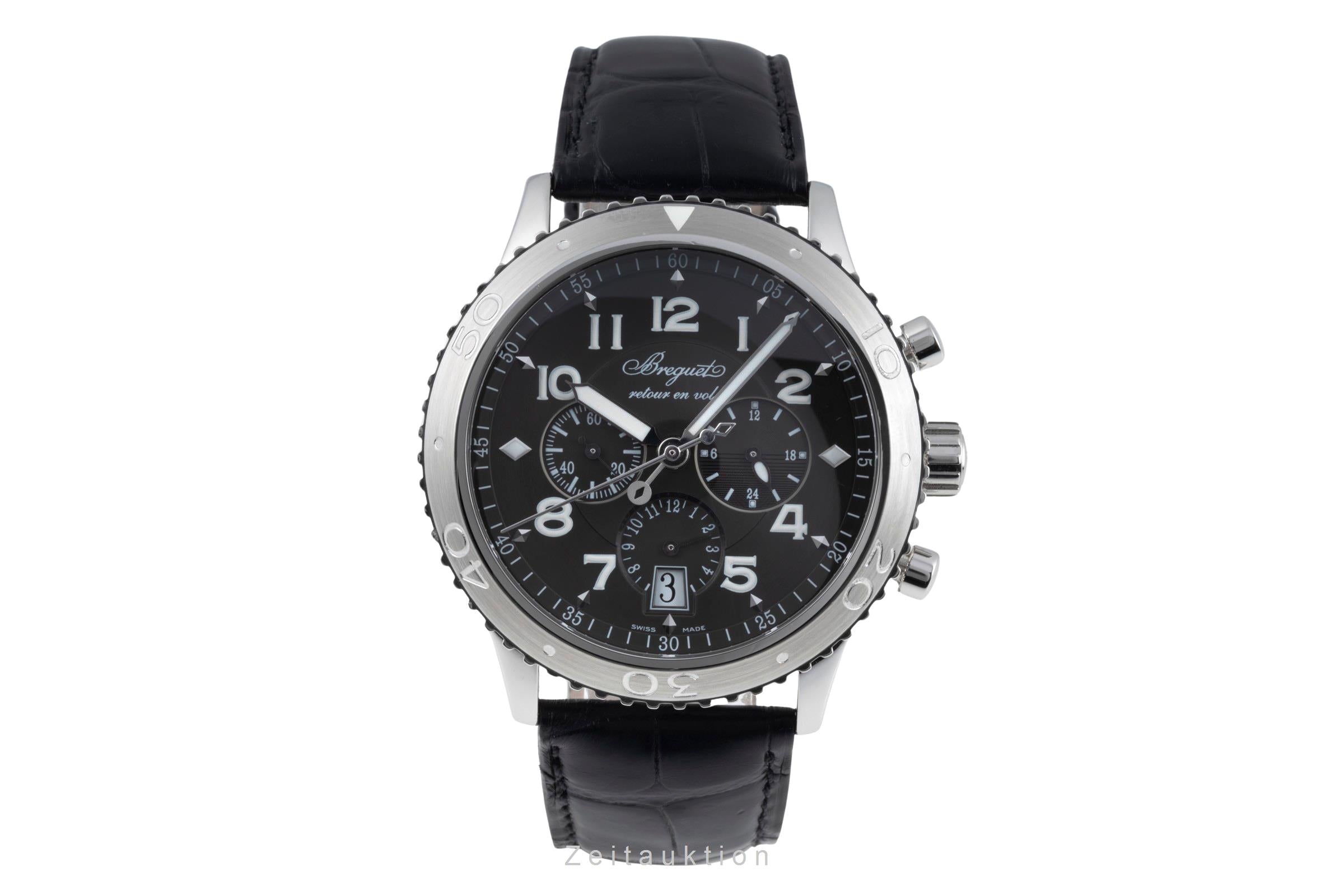 Breguet Type XXI cronógrafo acero automático reloj para caballeros 3810  [2600629]