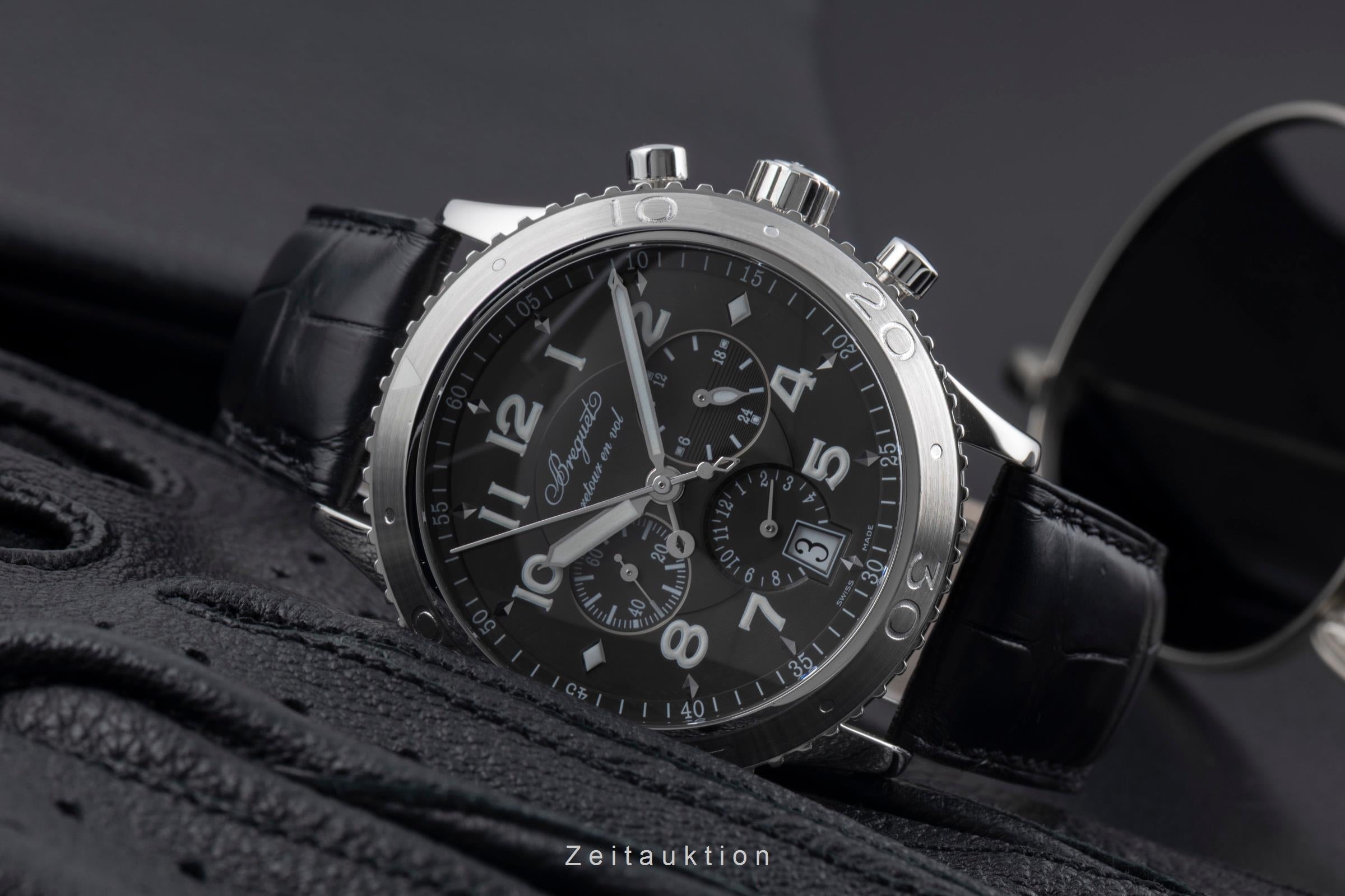 Breguet Type XXI cronógrafo acero automático reloj para caballeros 3810  [2600629]