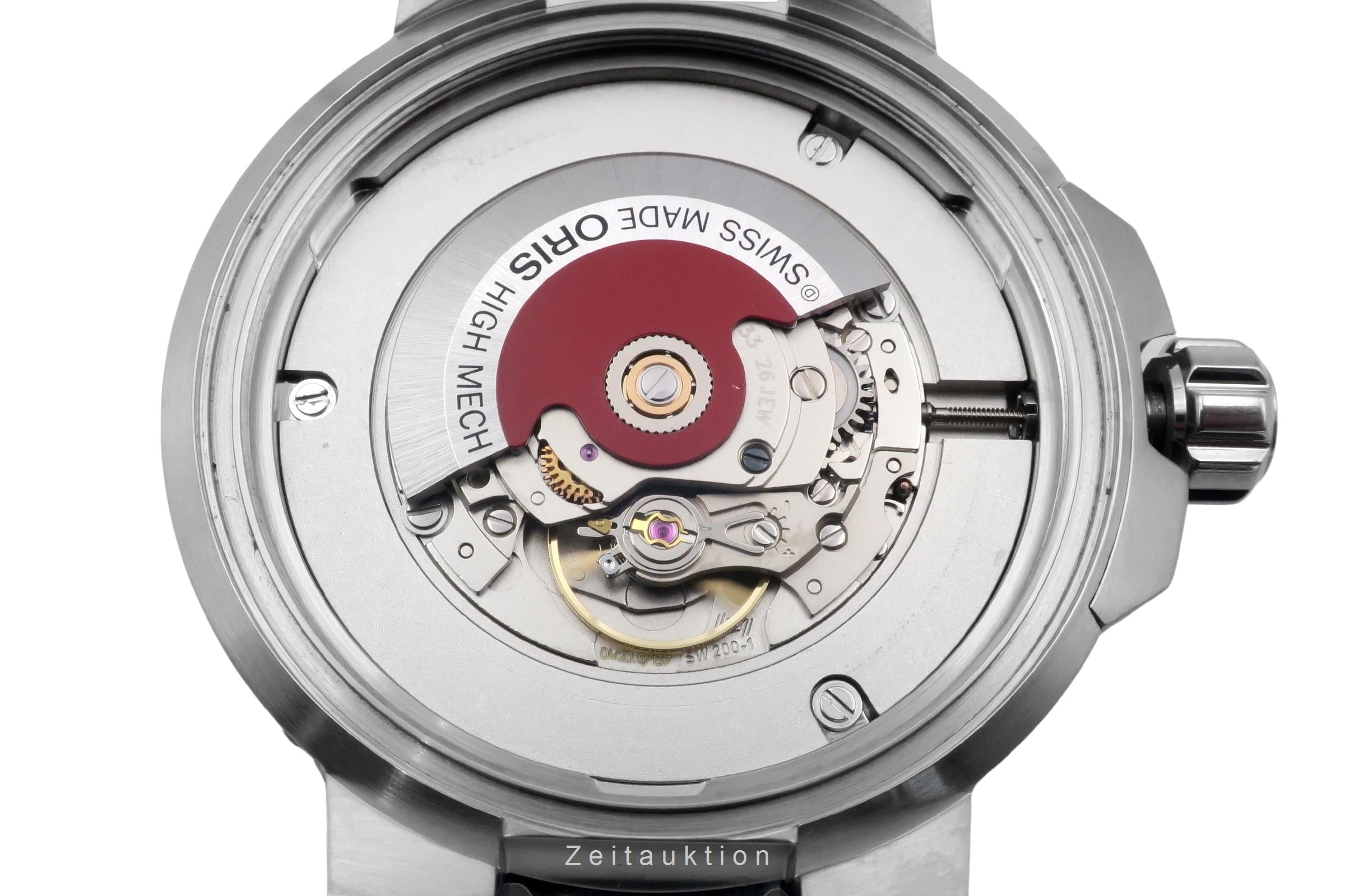 Oris Aquis Date acier automatique montre pour hommes 01 733 7755 4154-Set MB LP: 4100EUR  [2600634]