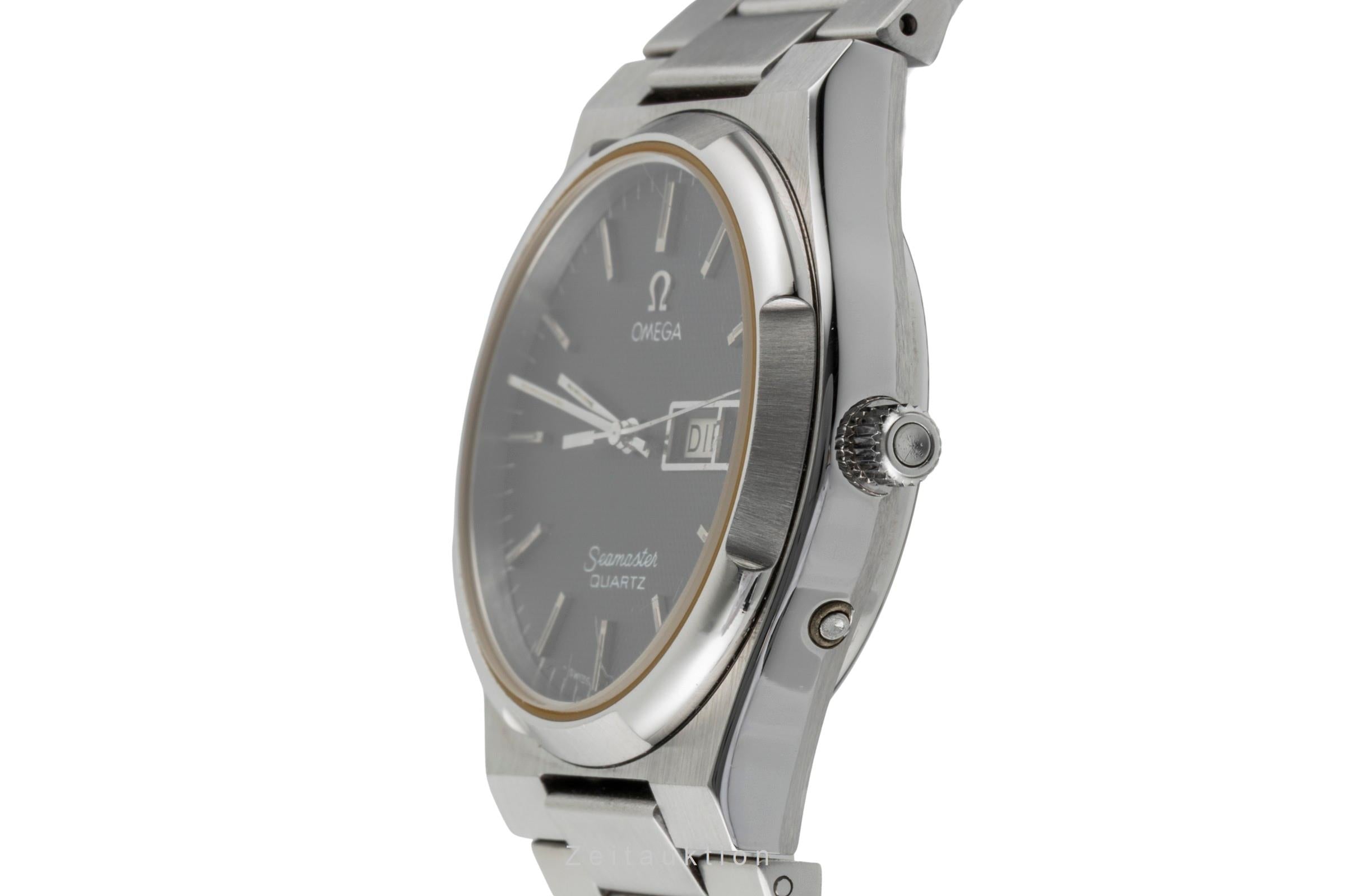 Omega Seamaster steel quartz men's watch 196.0131  396.0871 Vintage  [2600641]