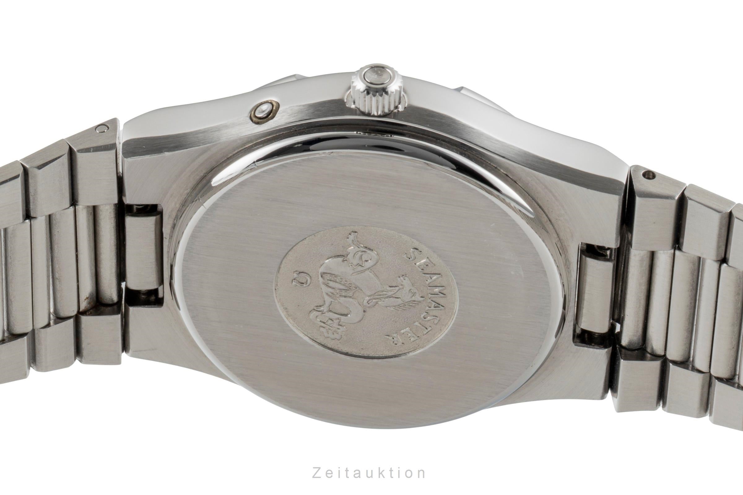 Omega Seamaster steel quartz men's watch 196.0131  396.0871 Vintage  [2600641]