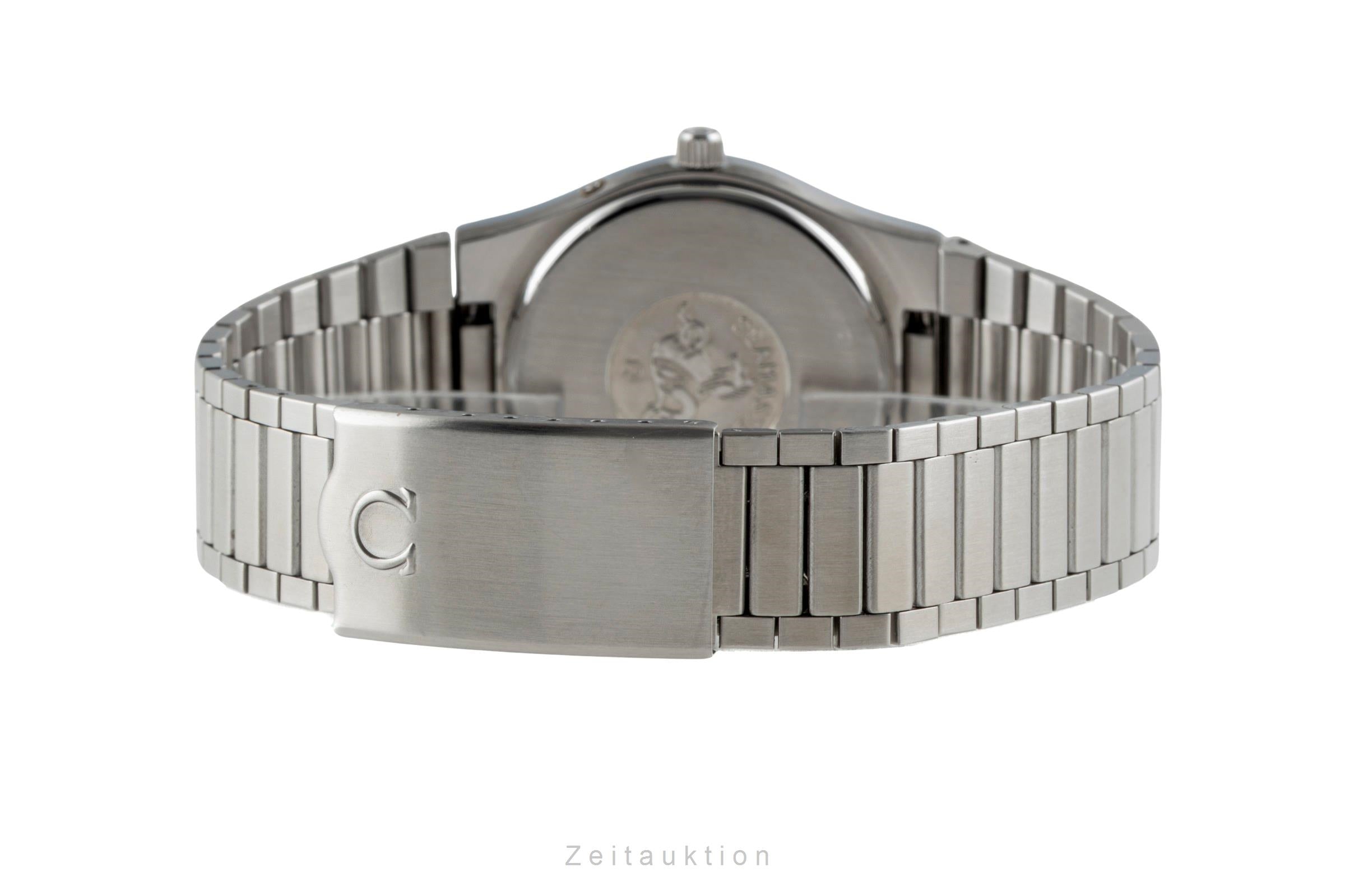 Omega Seamaster steel quartz Kal. 1345 Ref. 196.0131 396.0871