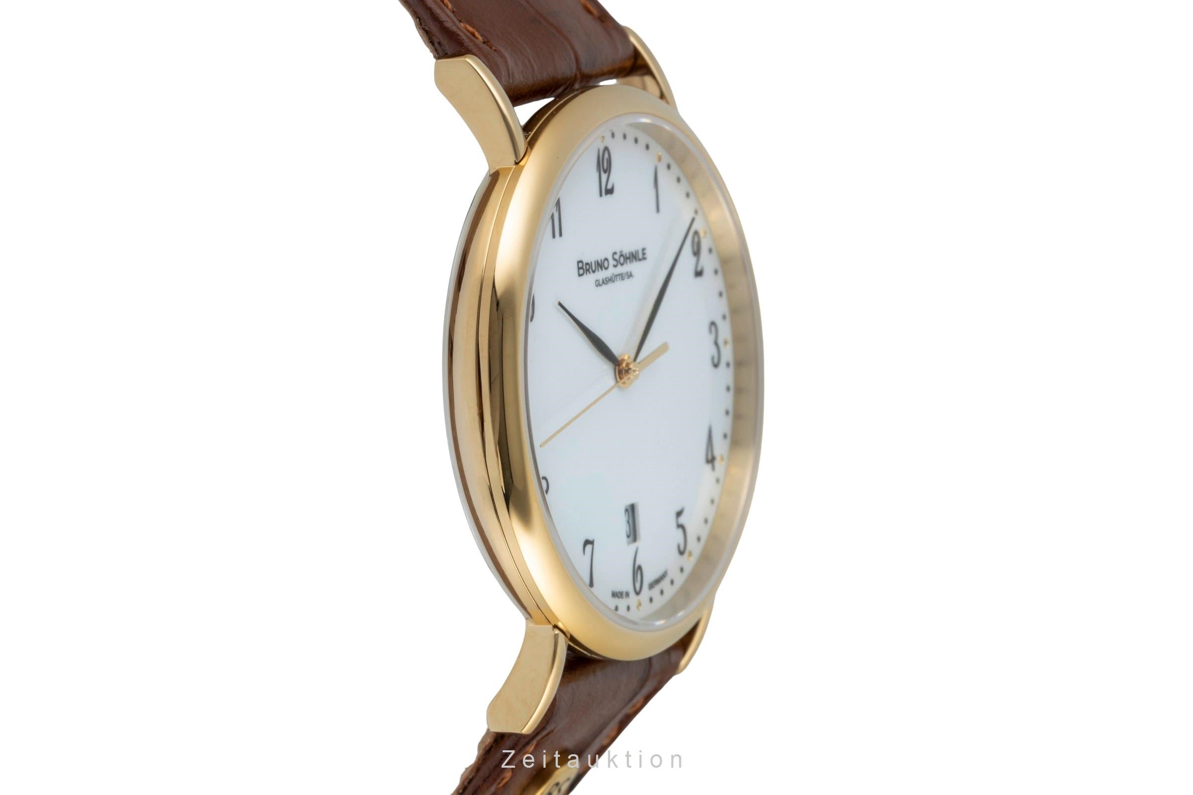 Bruno Söhnle Glashütte Nabucco Stahl / vergoldet Quarz Ref.17-33085-921 B&P [2600643]