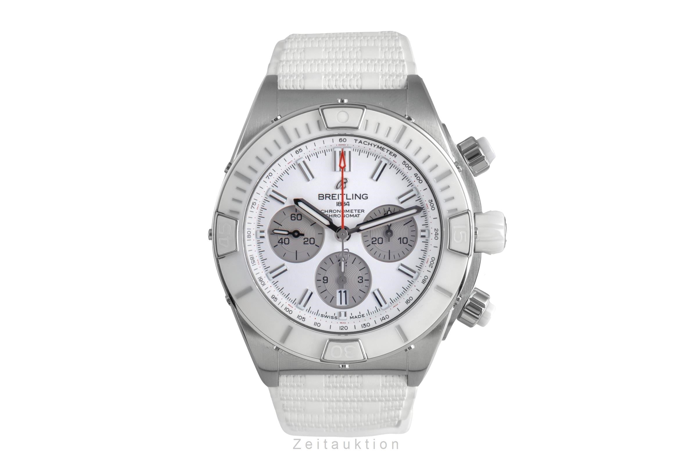 Breitling Chronomat chronograph steel automatic men's watch AB0136A71A1S1 LP: 10000EUR  [2600644]