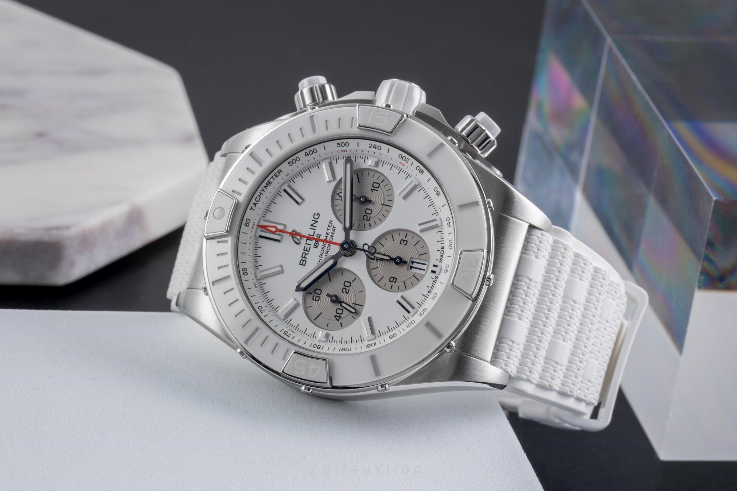 Breitling Chronomat chronograph steel automatic men's watch AB0136A71A1S1 LP: 10000EUR  [2600644]