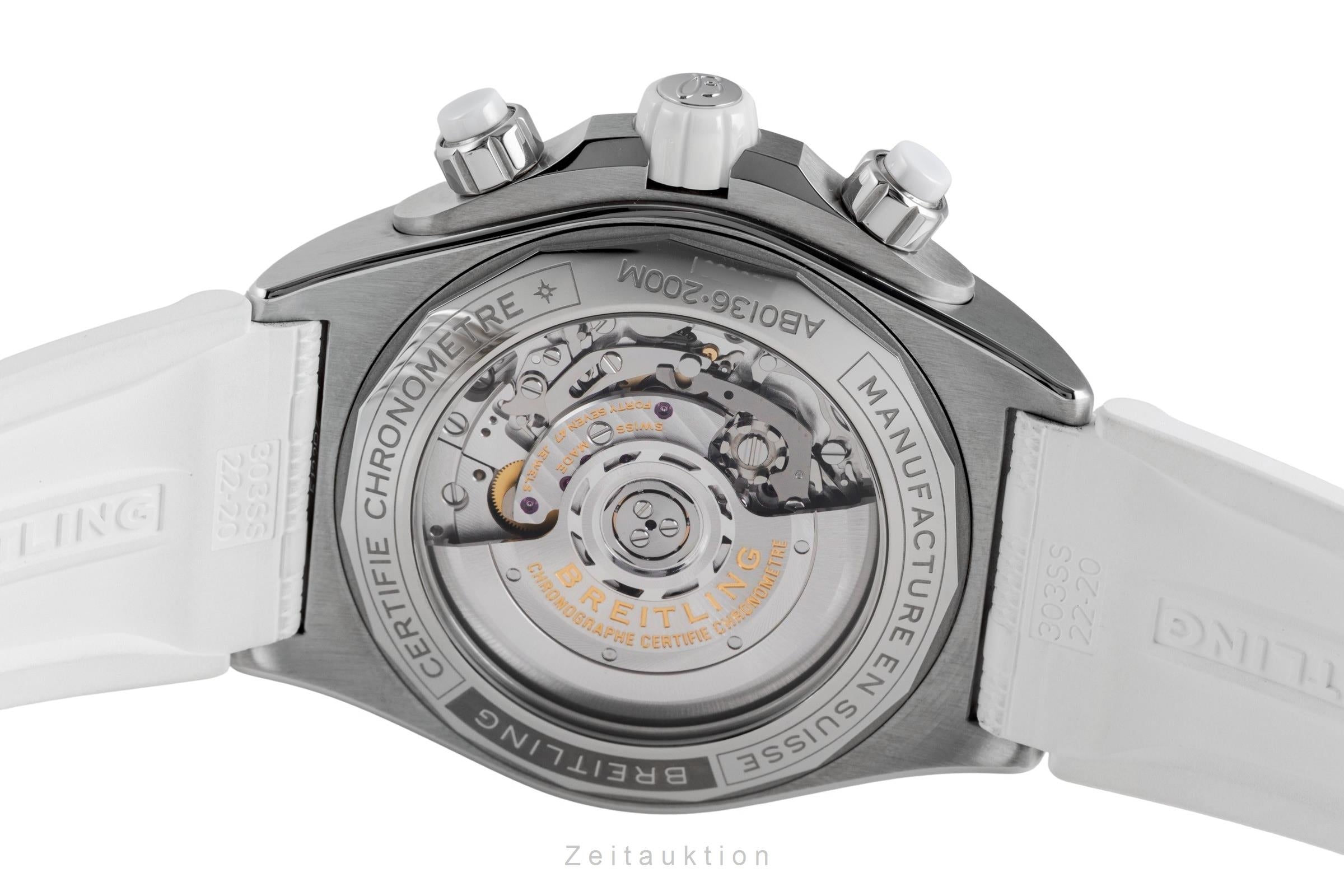 Breitling Chronomat chronograph steel automatic men's watch AB0136A71A1S1 LP: 10000EUR  [2600644]