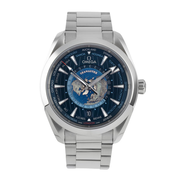 Omega Seamaster steel automatic men's watch 220.10.43.22.03.001 LP: 10800EUR  [2600645]