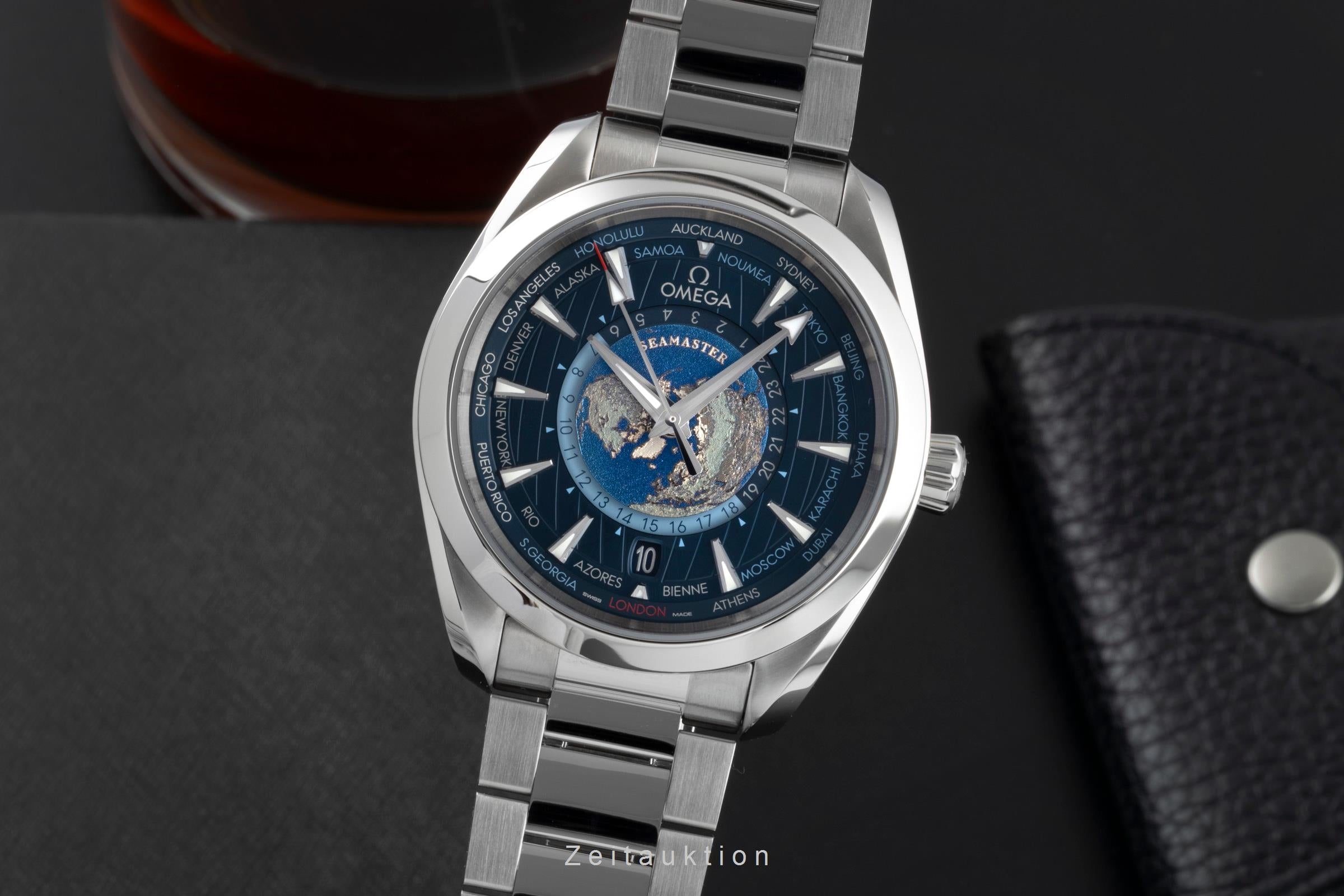 Omega Seamaster steel automatic men's watch 220.10.43.22.03.001 LP: 10800EUR  [2600645]