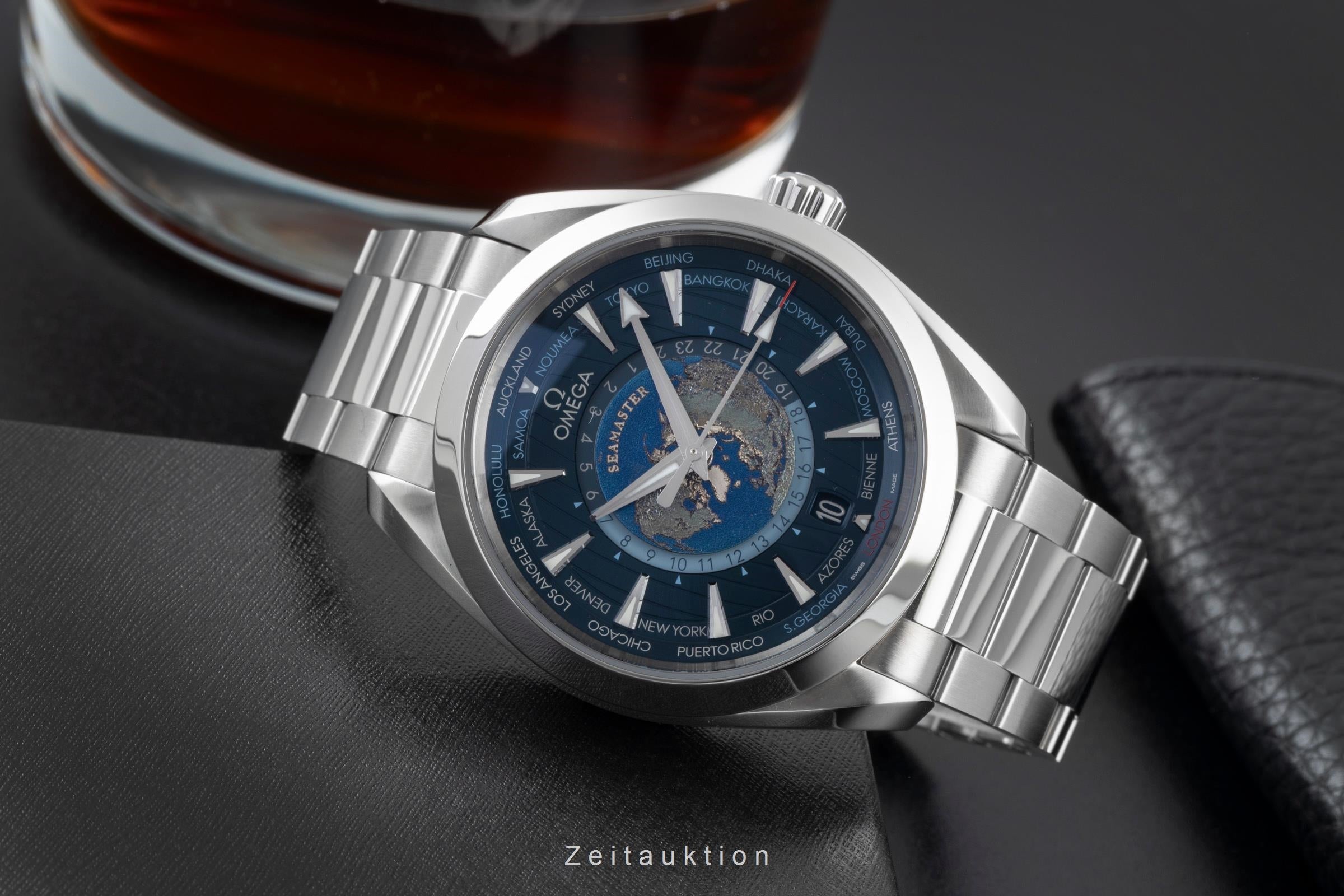 Omega Seamaster steel automatic men's watch 220.10.43.22.03.001 LP: 10800EUR  [2600645]