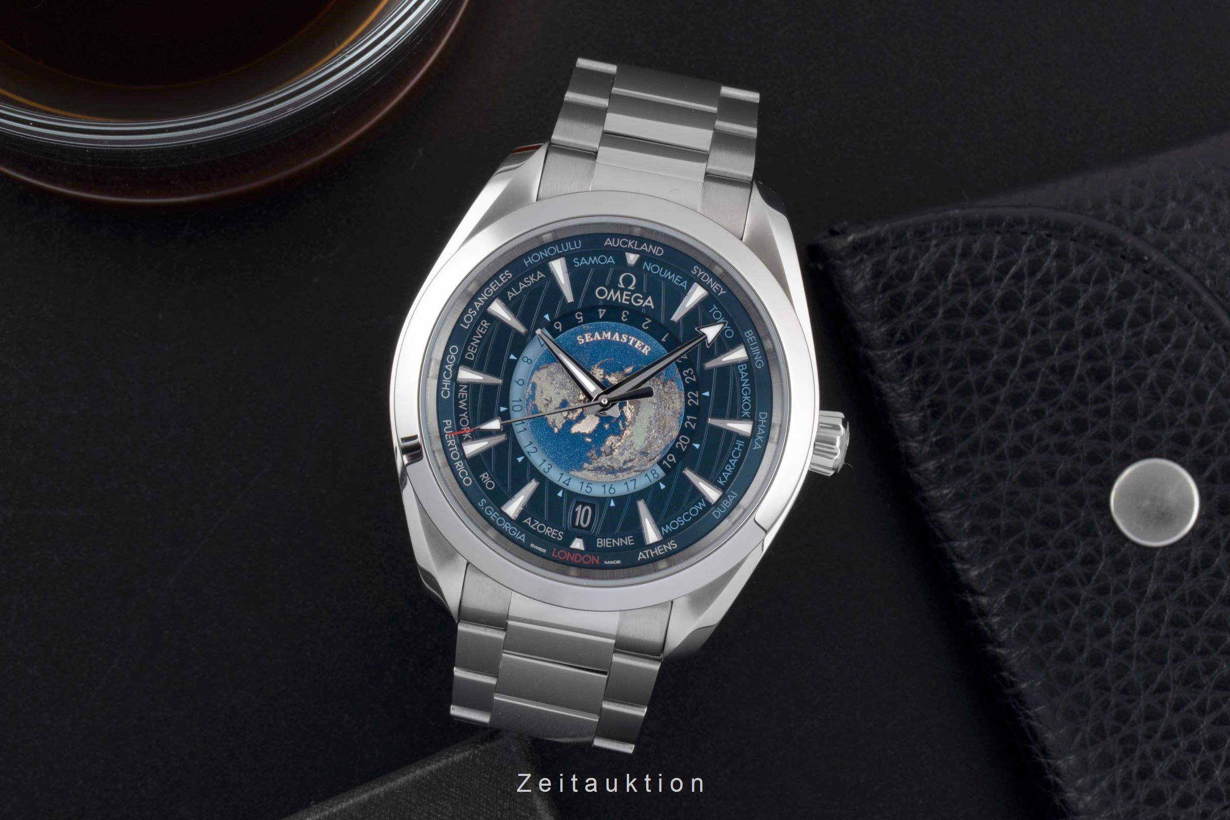 Omega Seamaster steel automatic men's watch 220.10.43.22.03.001 LP: 10800EUR  [2600645]