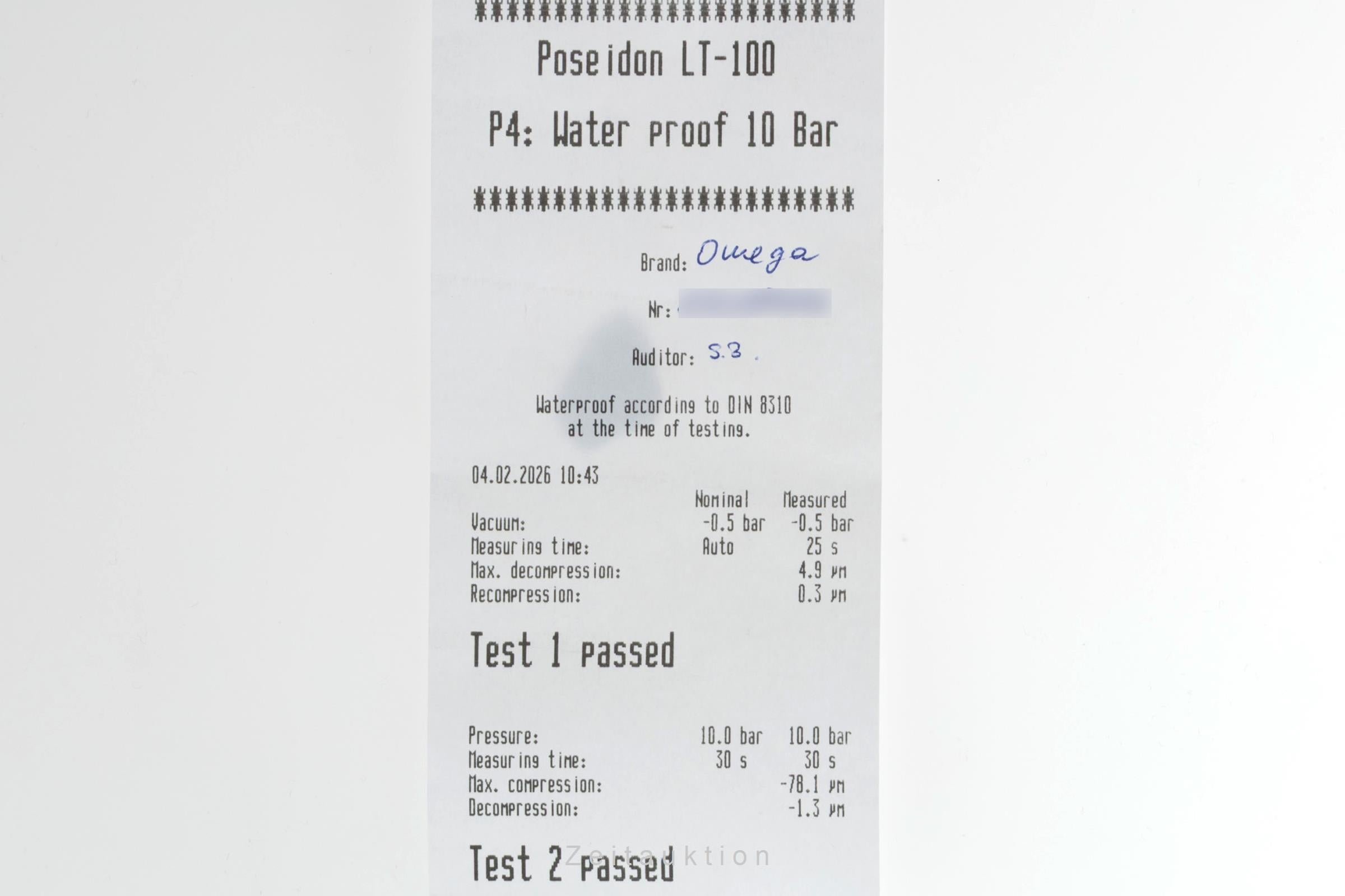 Omega Seamaster steel automatic men's watch 220.10.43.22.03.001 LP: 10800EUR  [2600645]