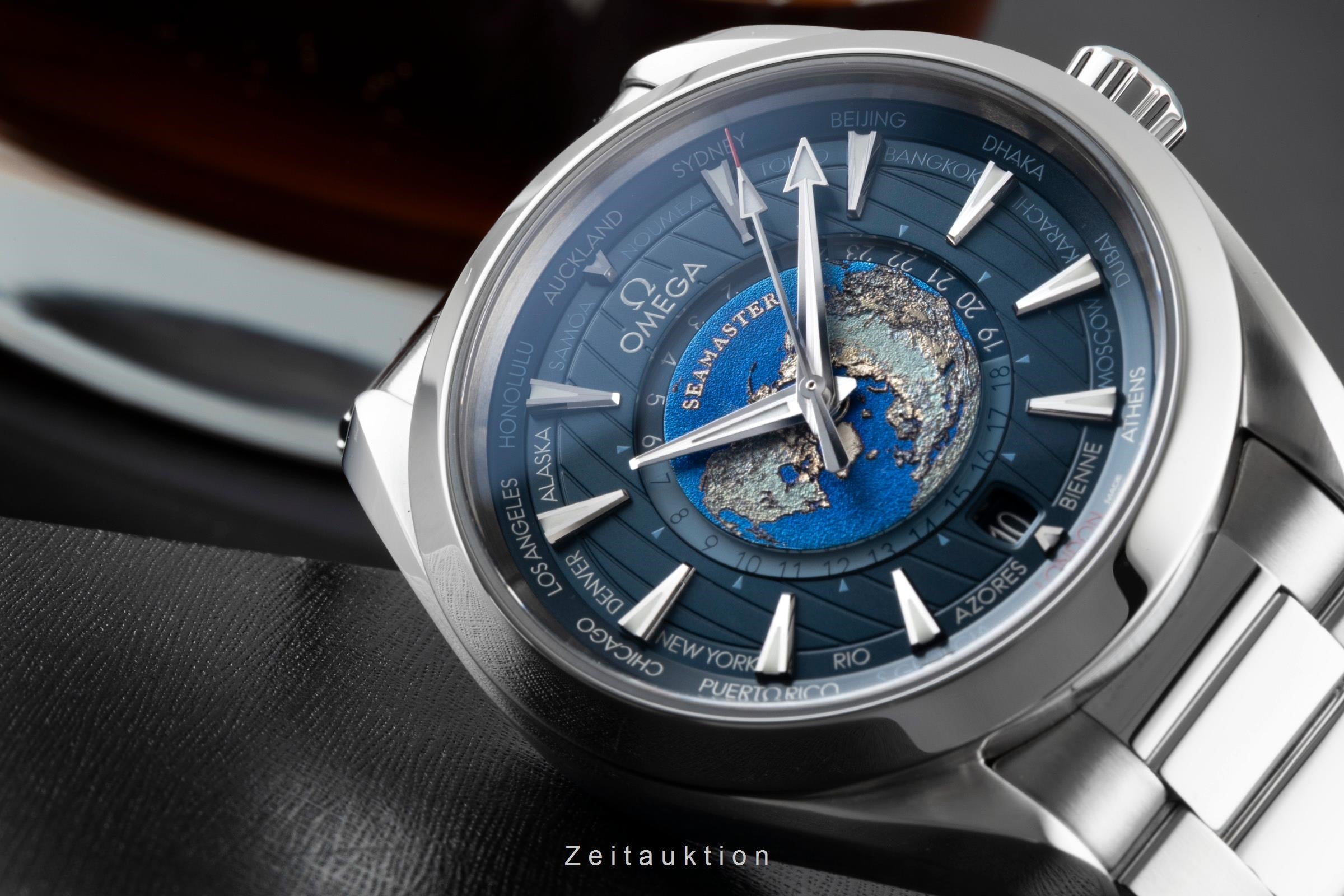 Omega Seamaster steel automatic men's watch 220.10.43.22.03.001 LP: 10800EUR  [2600645]