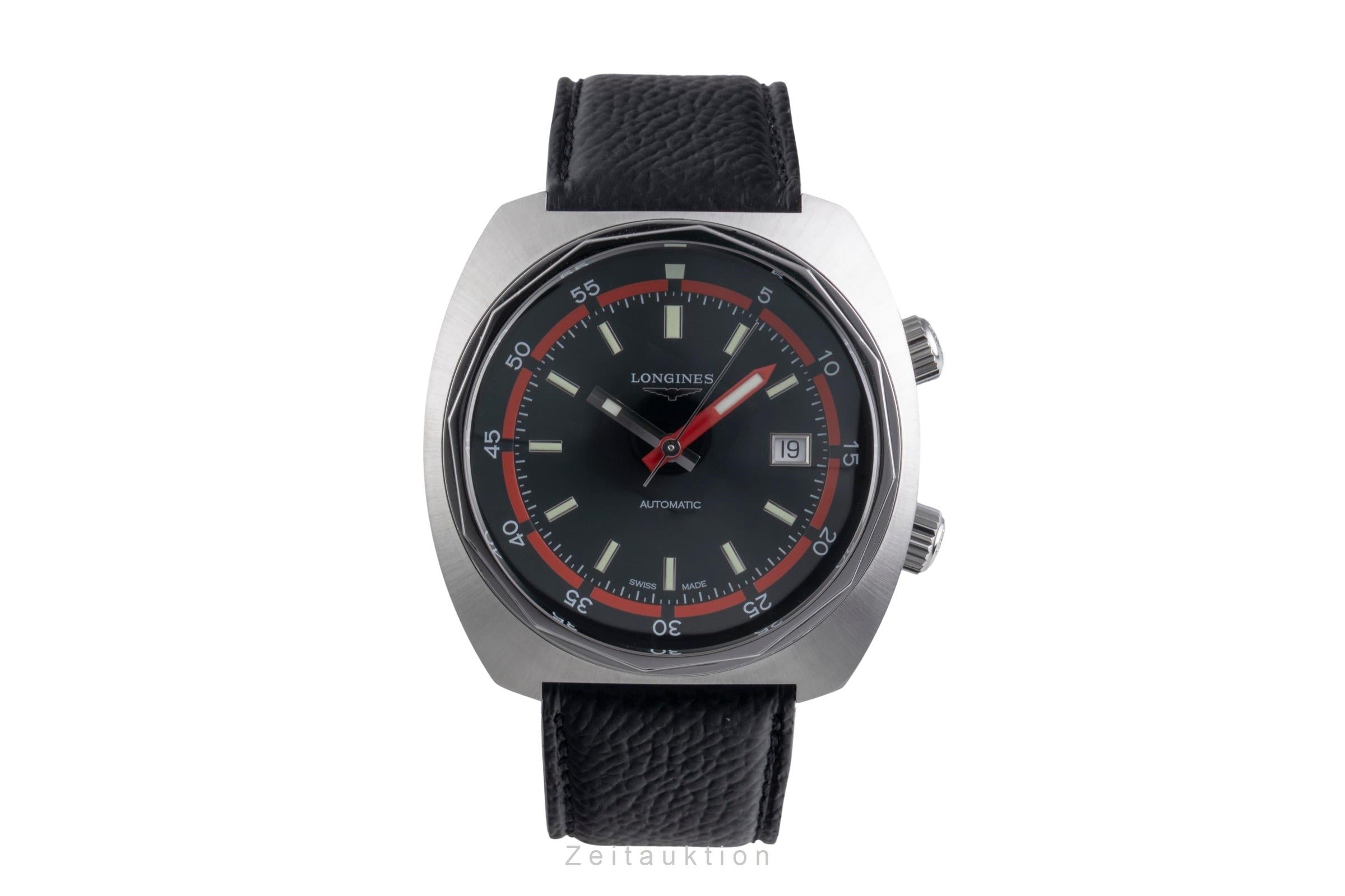 Longines Heritage Diver Automatik Datum Stahl Herrenuhr Ref. L2.795.4 VP: 2750 € [2600649]