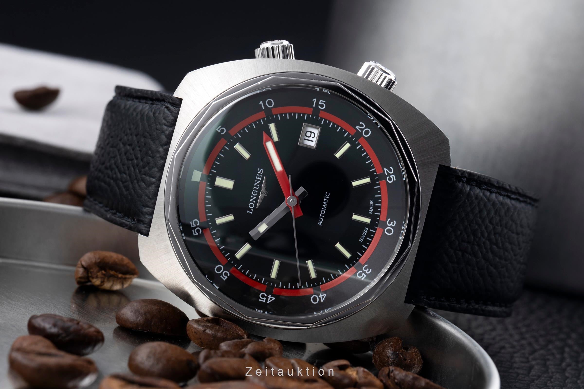 Longines Heritage Diver Automatik Datum Stahl Herrenuhr Ref. L2.795.4 VP: 2750 € [2600649]