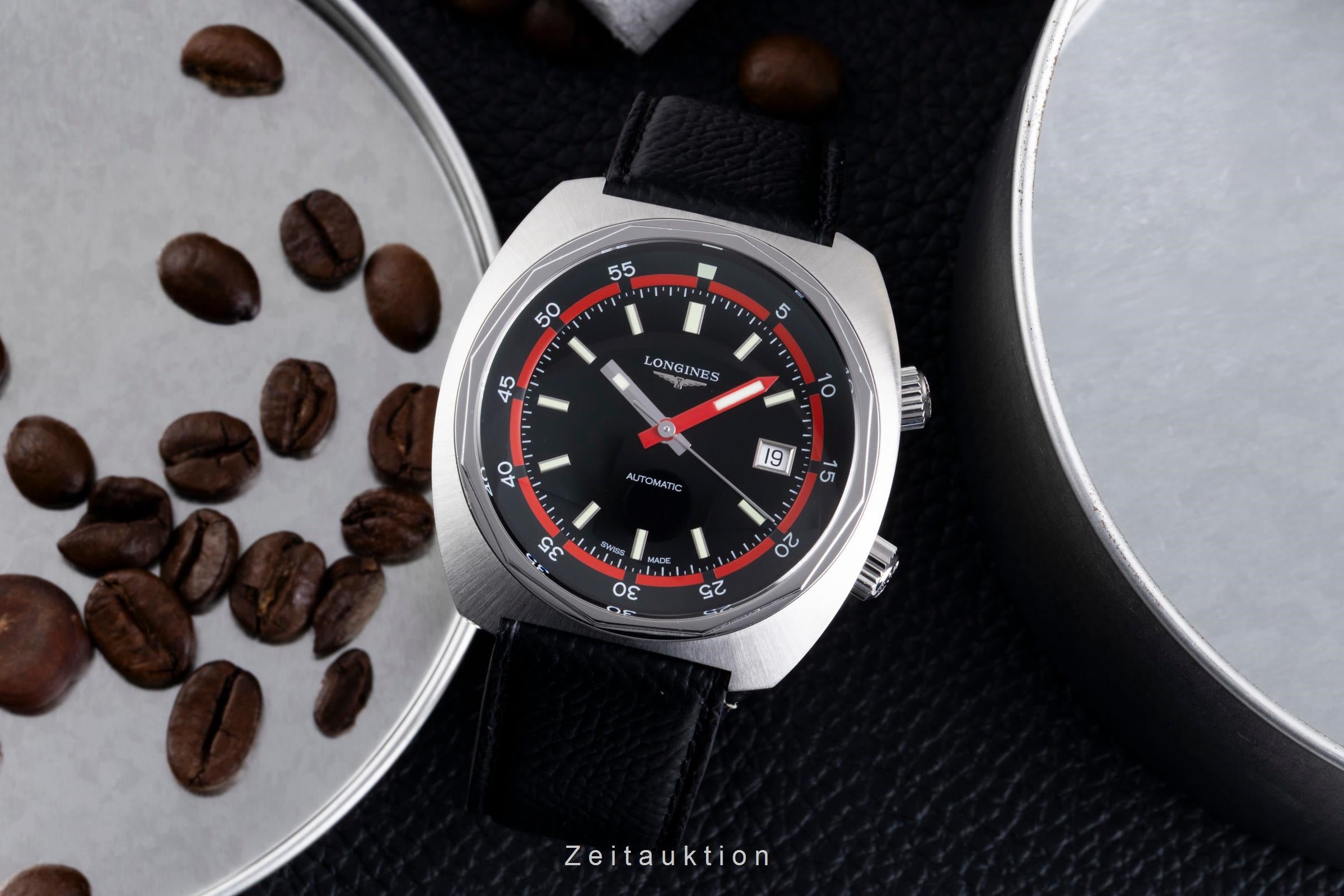 Longines Heritage Diver Automatik Datum Stahl Herrenuhr Ref. L2.795.4 VP: 2750 € [2600649]