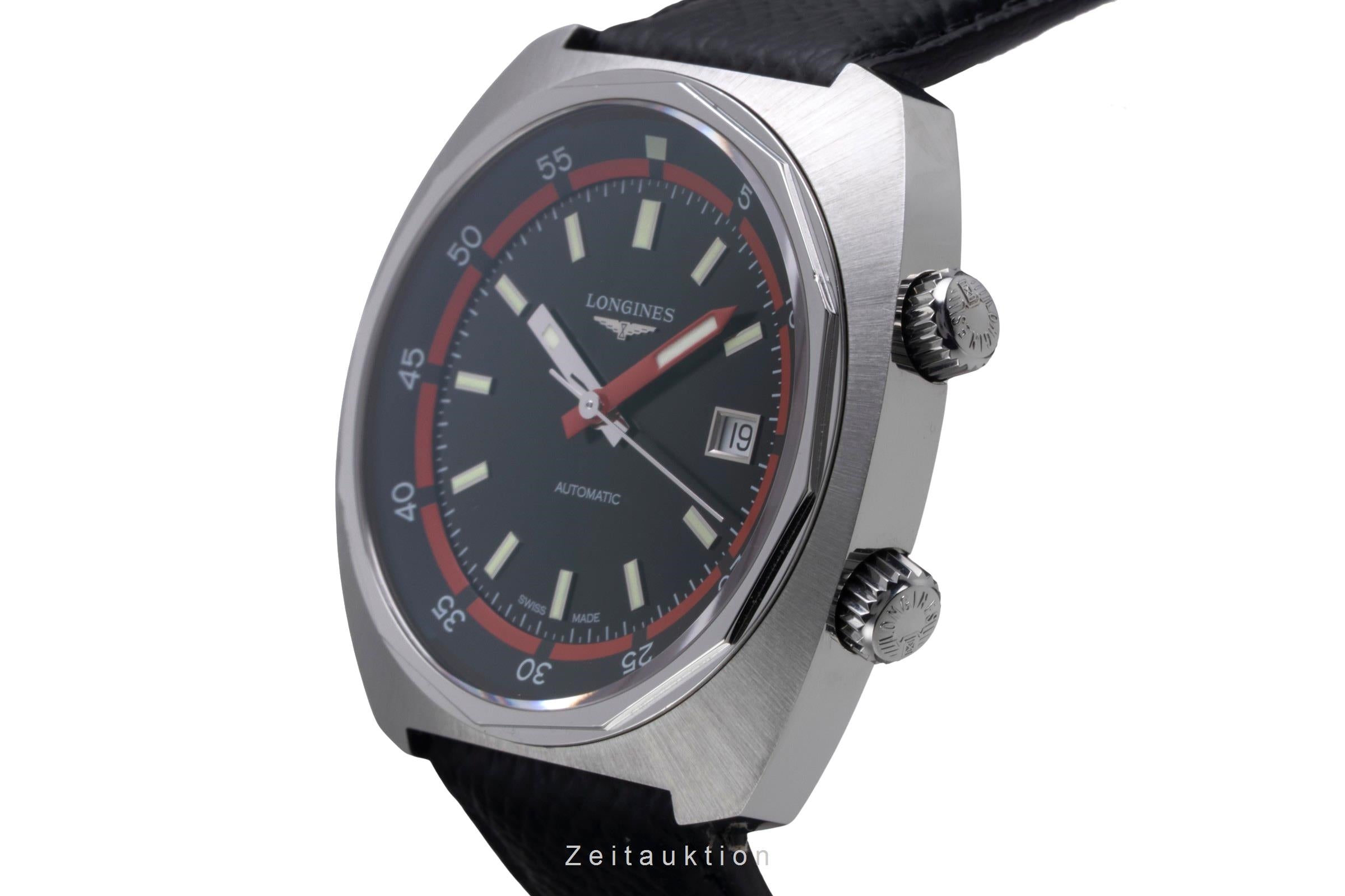 Longines Heritage Diver Automatik Datum Stahl Herrenuhr Ref. L2.795.4 VP: 2750 € [2600649]