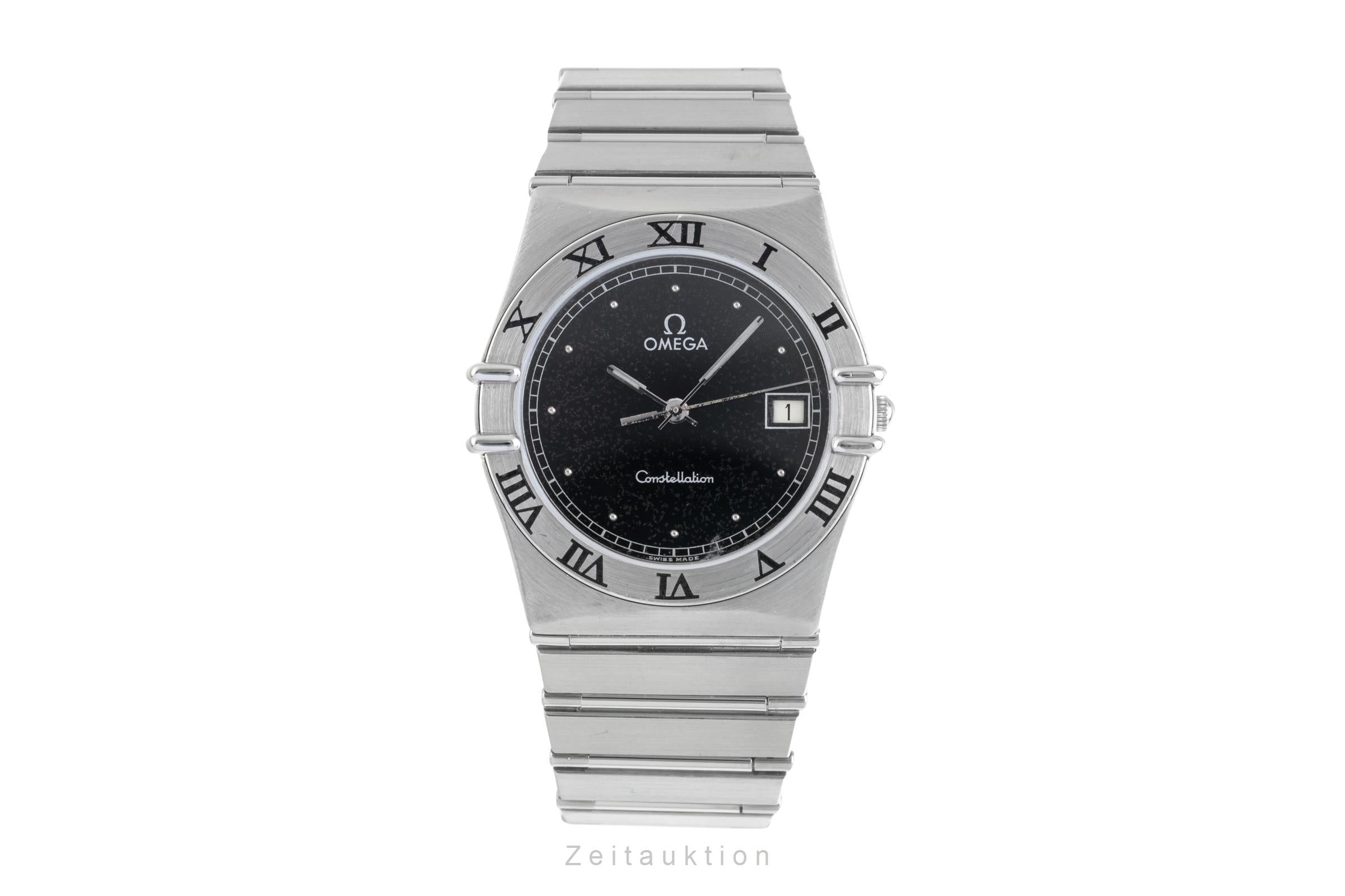 Omega Constellation acciaio quarzo orologio da uomo 396.1070   396.1080 Vintage  [2600653]