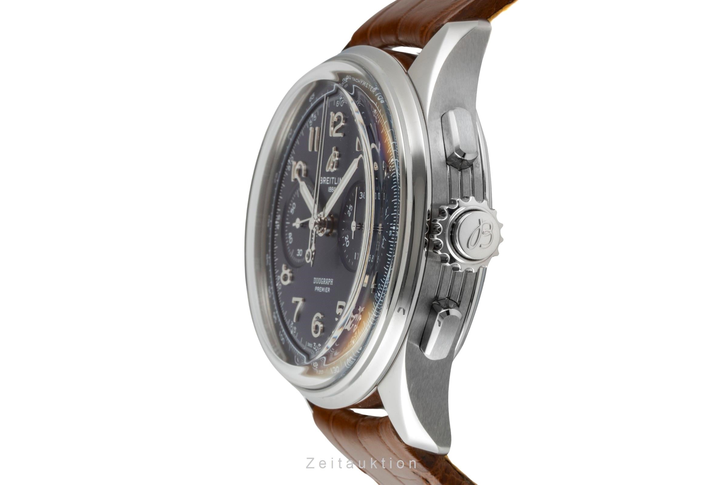 Breitling Premier cronógrafo acero cuerda manual reloj para caballeros AB1510171C1P1  [2600658]