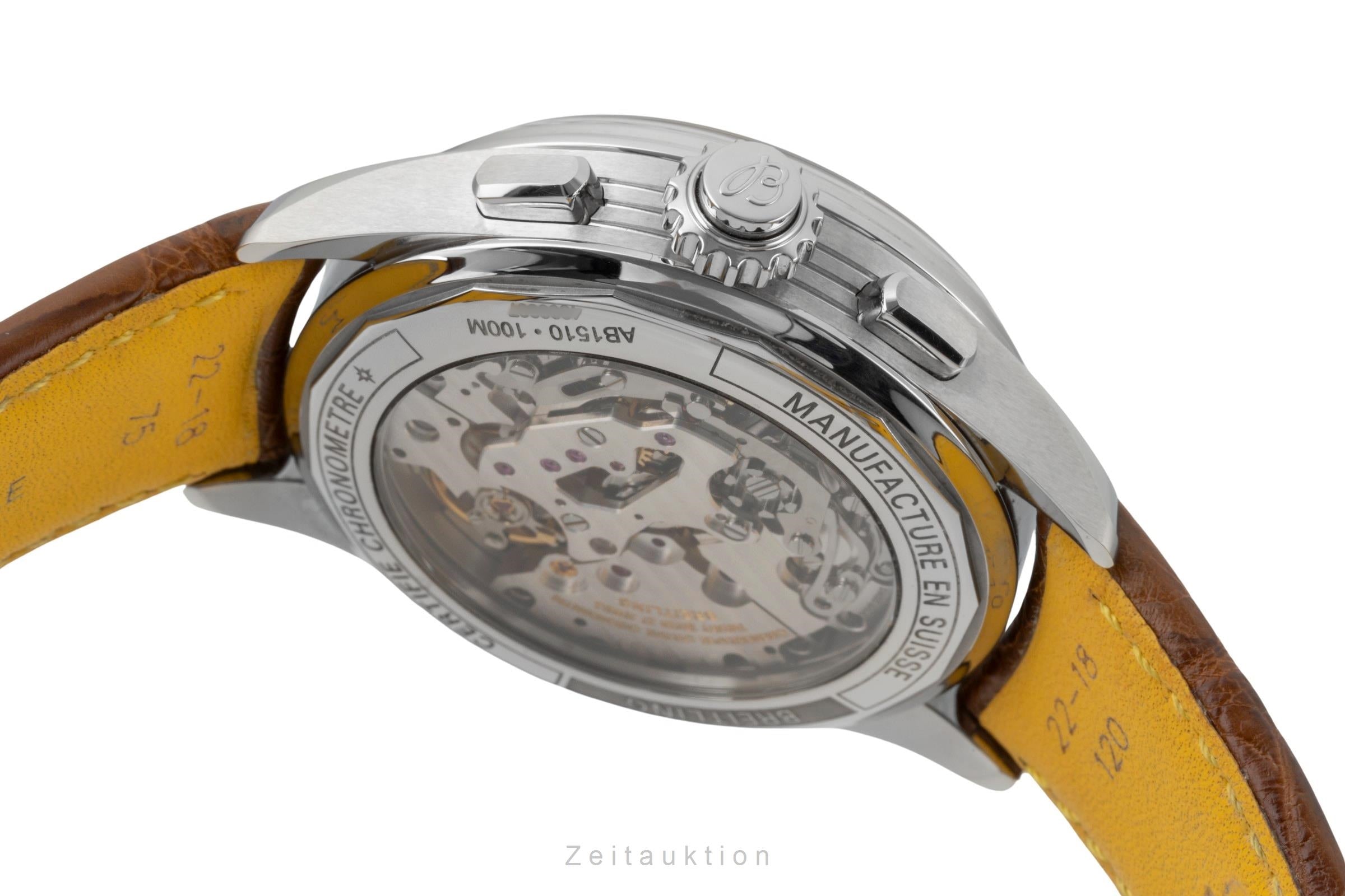 Breitling Premier cronógrafo acero cuerda manual reloj para caballeros AB1510171C1P1  [2600658]