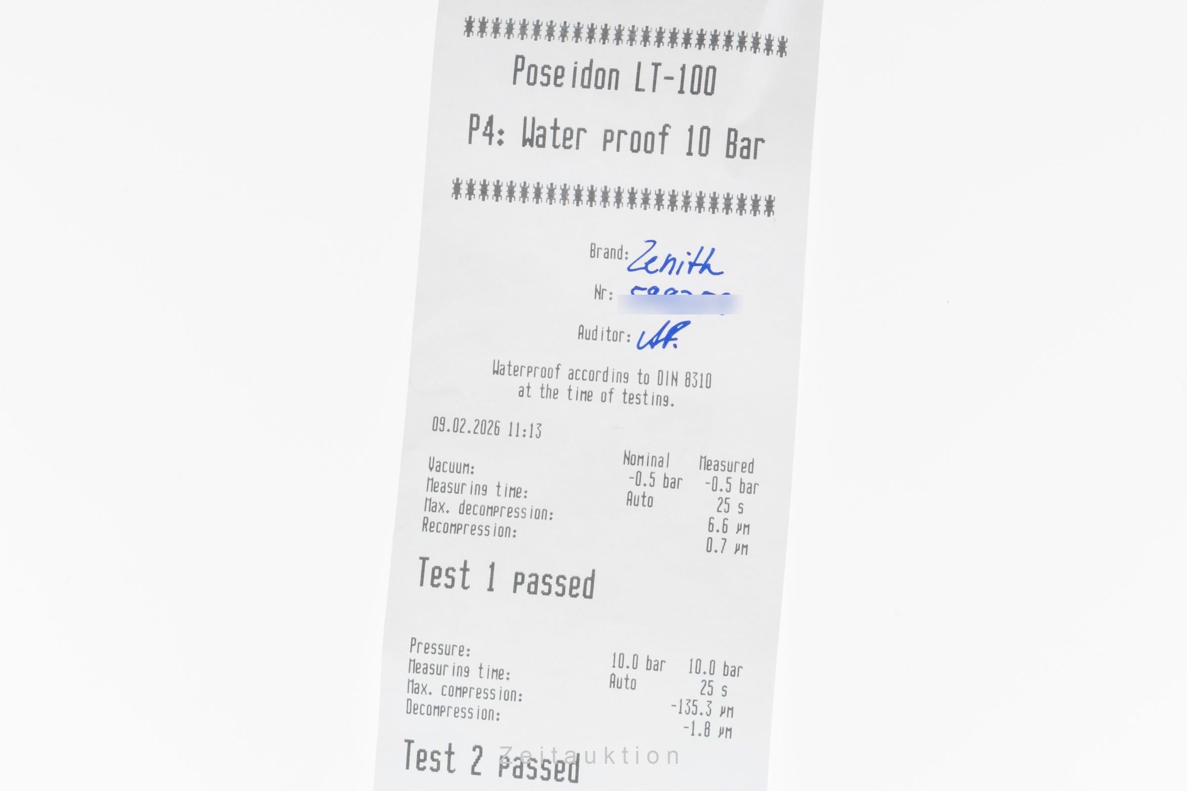 Zenith Chronomaster chronograph steel automatic men's watch 03.3100.3600/69.M3100 LP: 12200EUR  [2600659]