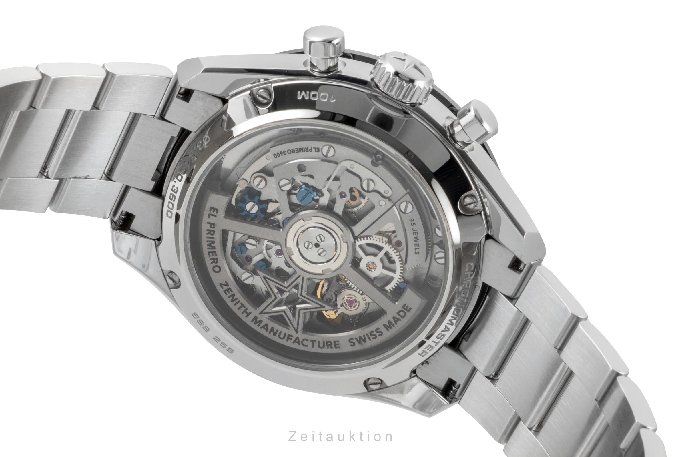 Zenith Chronomaster chronograph steel automatic men's watch 03.3100.3600/69.M3100 LP: 12200EUR  [2600659]