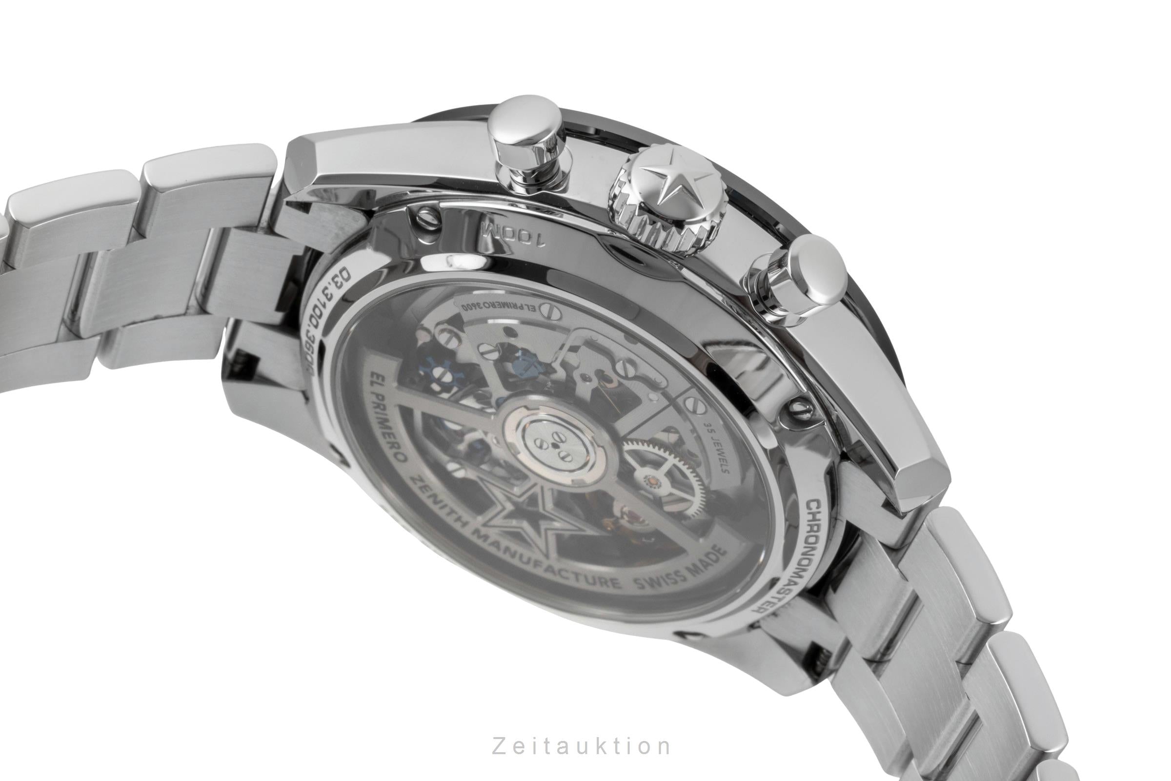 Zenith Chronomaster chronograph steel automatic men's watch 03.3100.3600/69.M3100 LP: 12200EUR  [2600659]