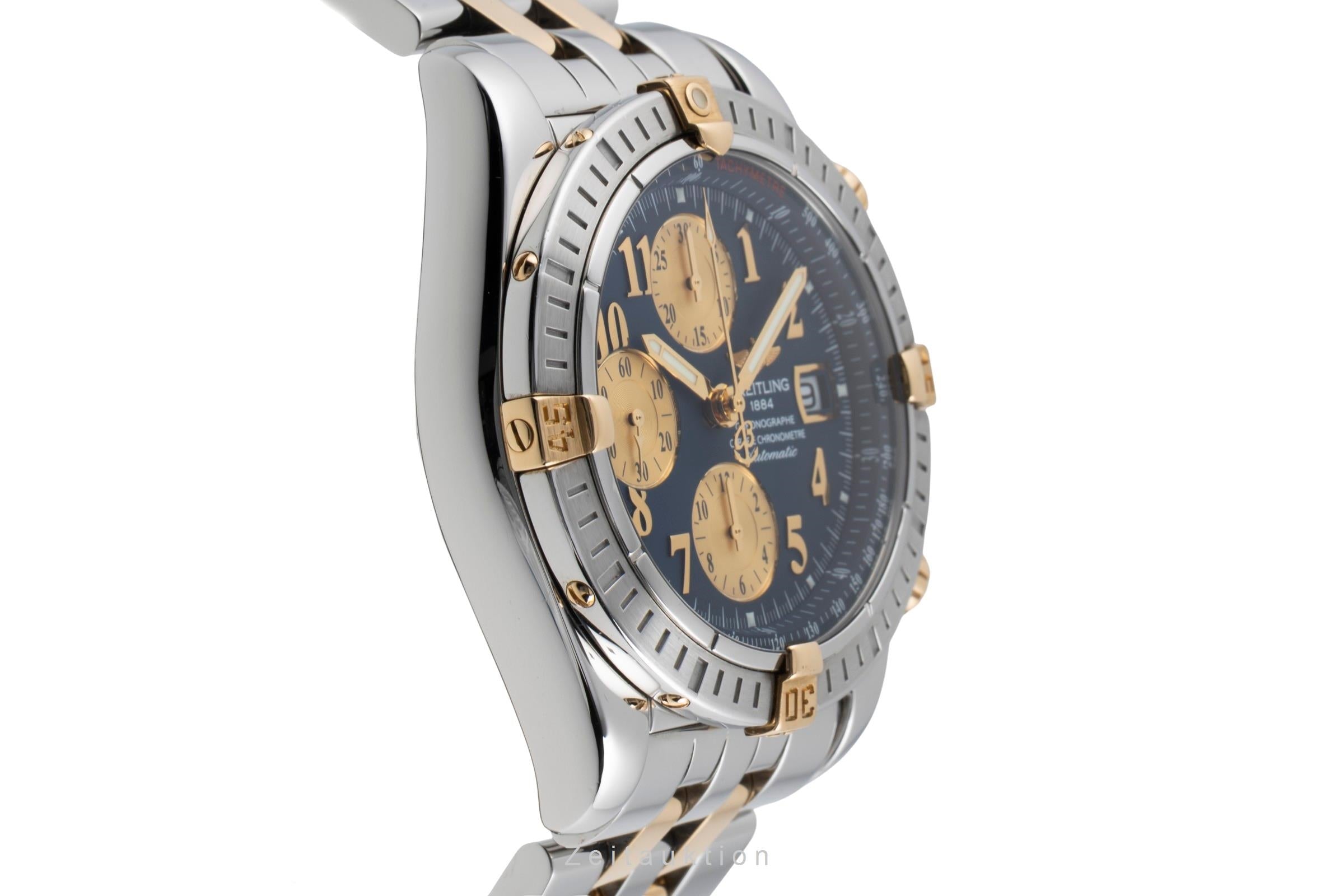 Breitling Chronomat chronograph steel / gold automatic men's watch B13356  [2600663]