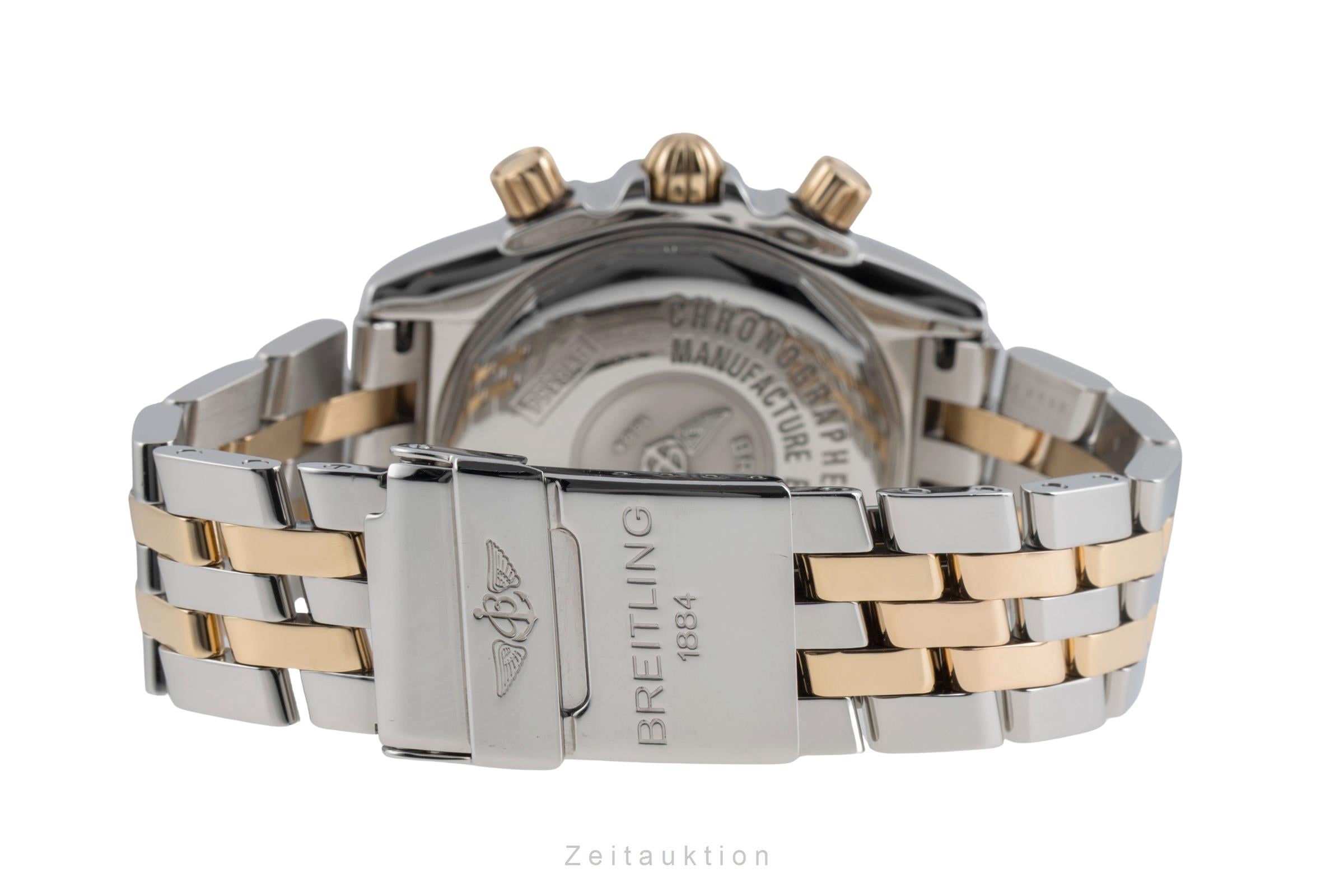 Breitling Chronomat chronograph steel / gold automatic men's watch B13356  [2600663]