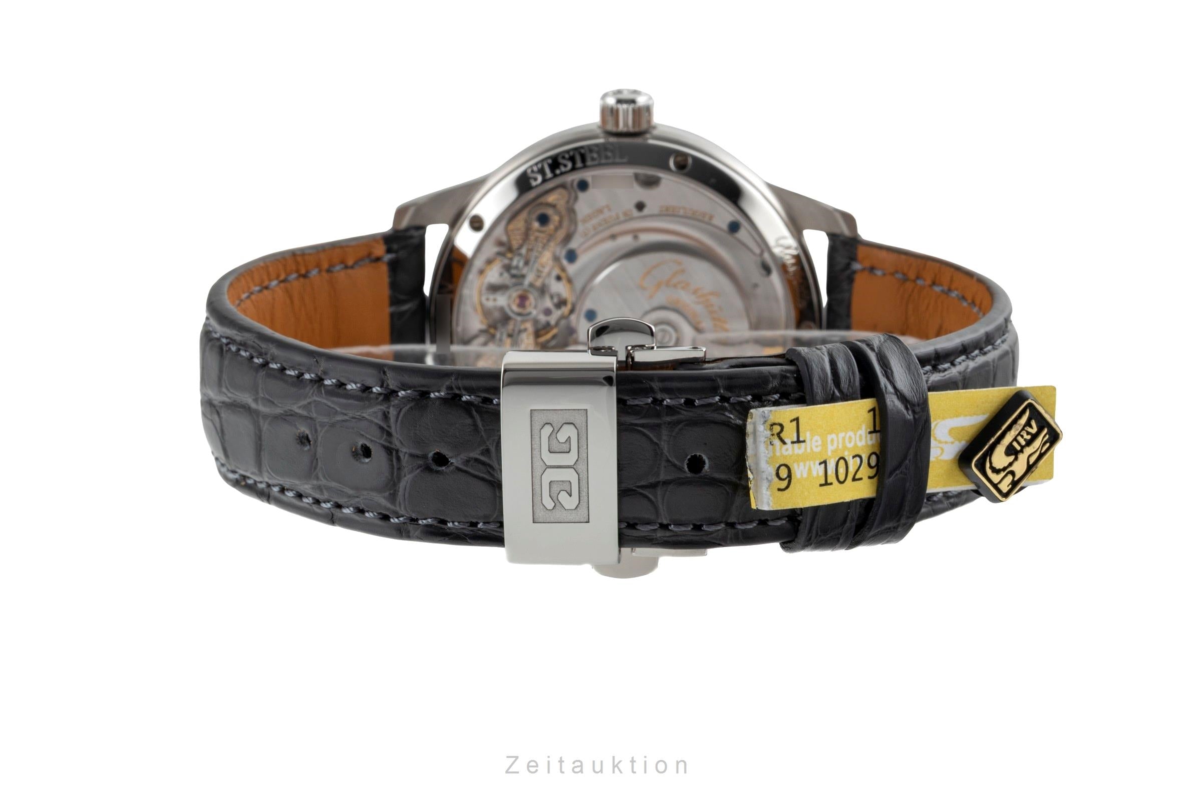 Glashütte PanoMaticLunar steel automatic men's watch 1-90-02-02-02-04  [2600664]