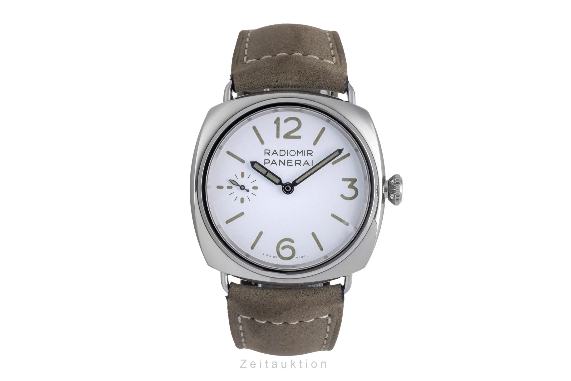 Panerai Radiomir steel manual winding men's watch PAM01384 LP: 5500EUR  [2600666]