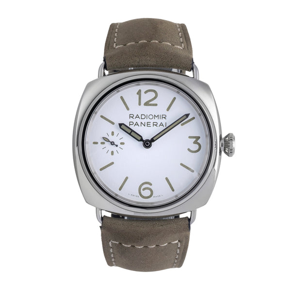 Panerai Radiomir steel manual winding men's watch PAM01384 LP: 5500EUR  [2600666]