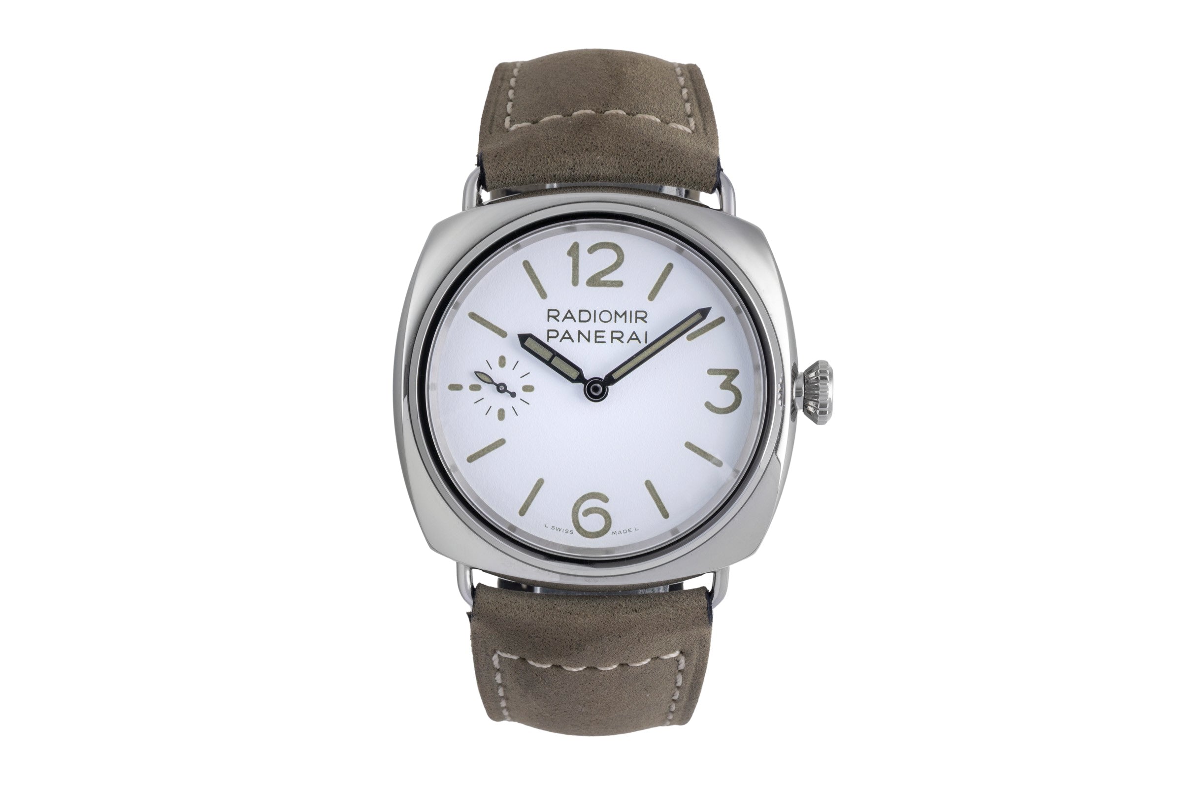 Panerai Radiomir steel manual winding men's watch PAM01384 LP: 5500EUR  [2600666]