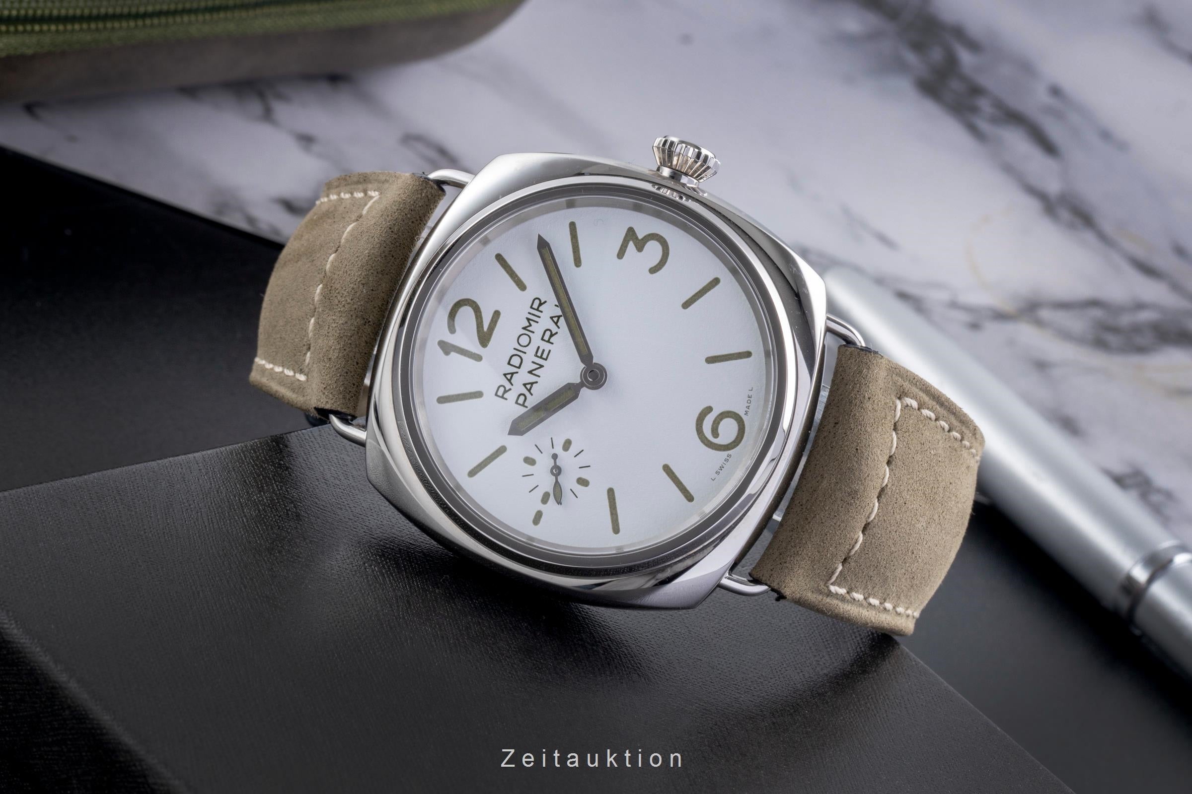 Panerai Radiomir steel manual winding men's watch PAM01384 LP: 5500EUR  [2600666]