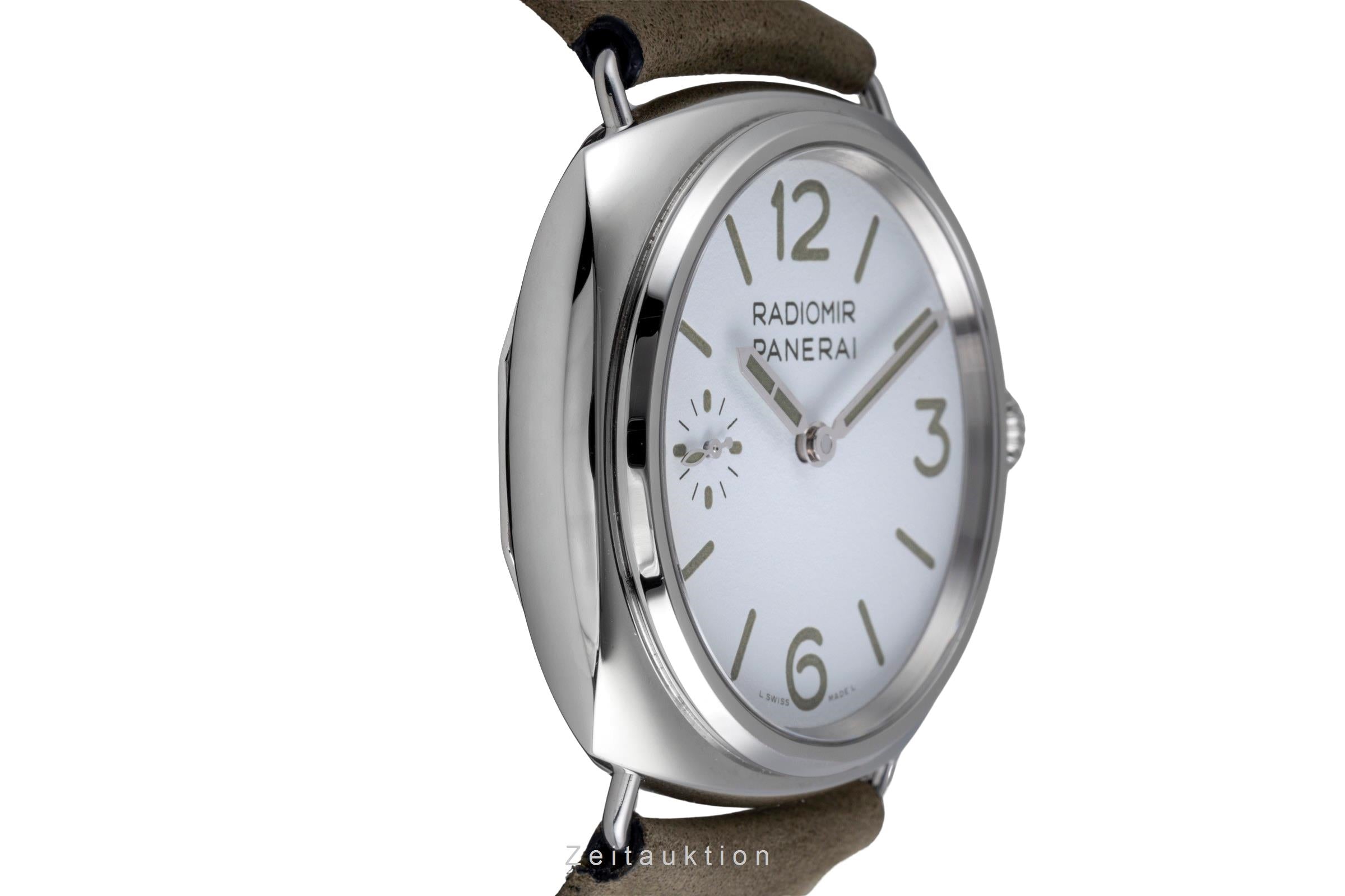 Panerai Radiomir steel manual winding men's watch PAM01384 LP: 5500EUR  [2600666]