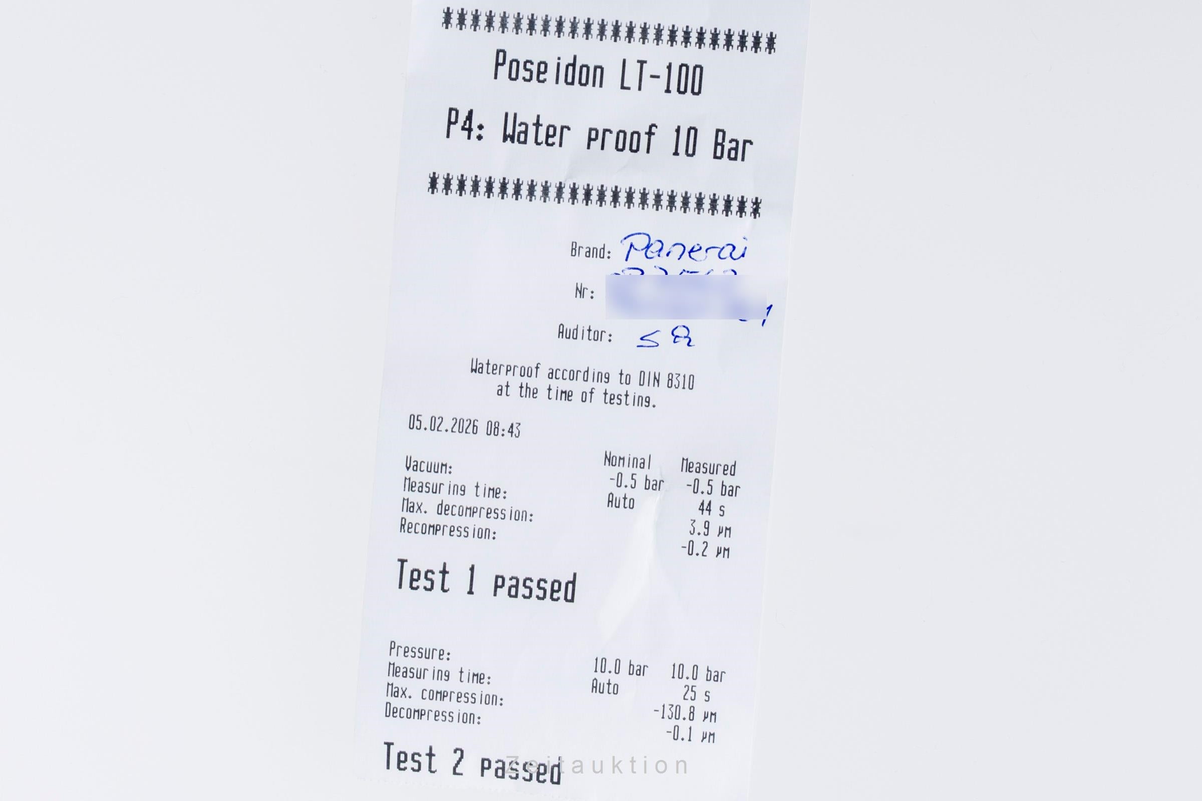 Panerai Radiomir steel manual winding men's watch PAM01384 LP: 5500EUR  [2600666]