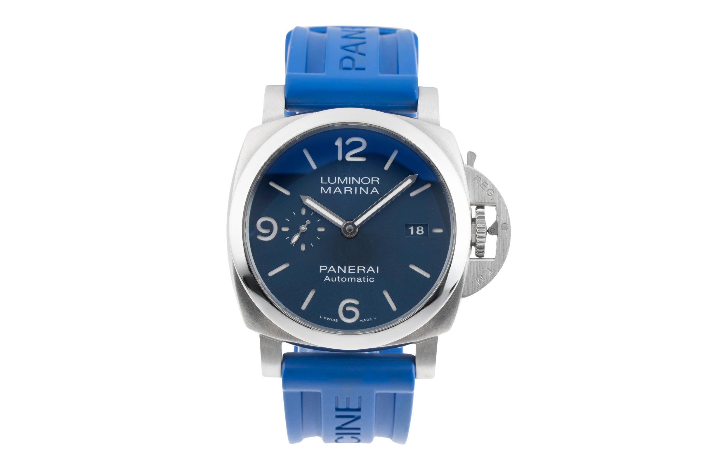 Panerai Luminor Marina steel automatic men's watch PAM01313 LP: 8900EUR  [2600667]