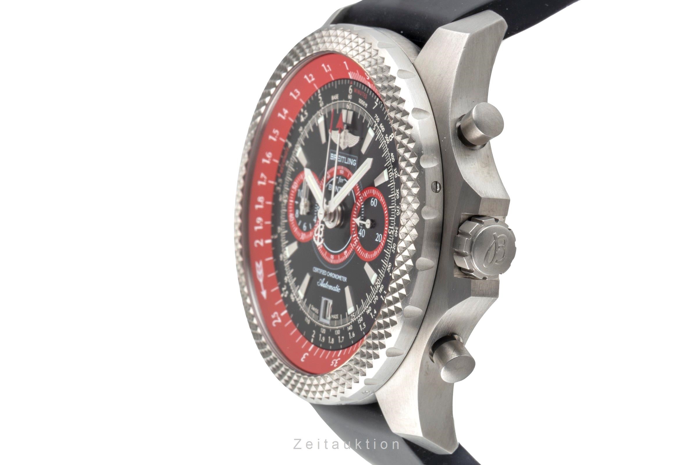 Breitling Bentley cronógrafo titanio automático reloj para caballeros E27365 Limited  [2600668]