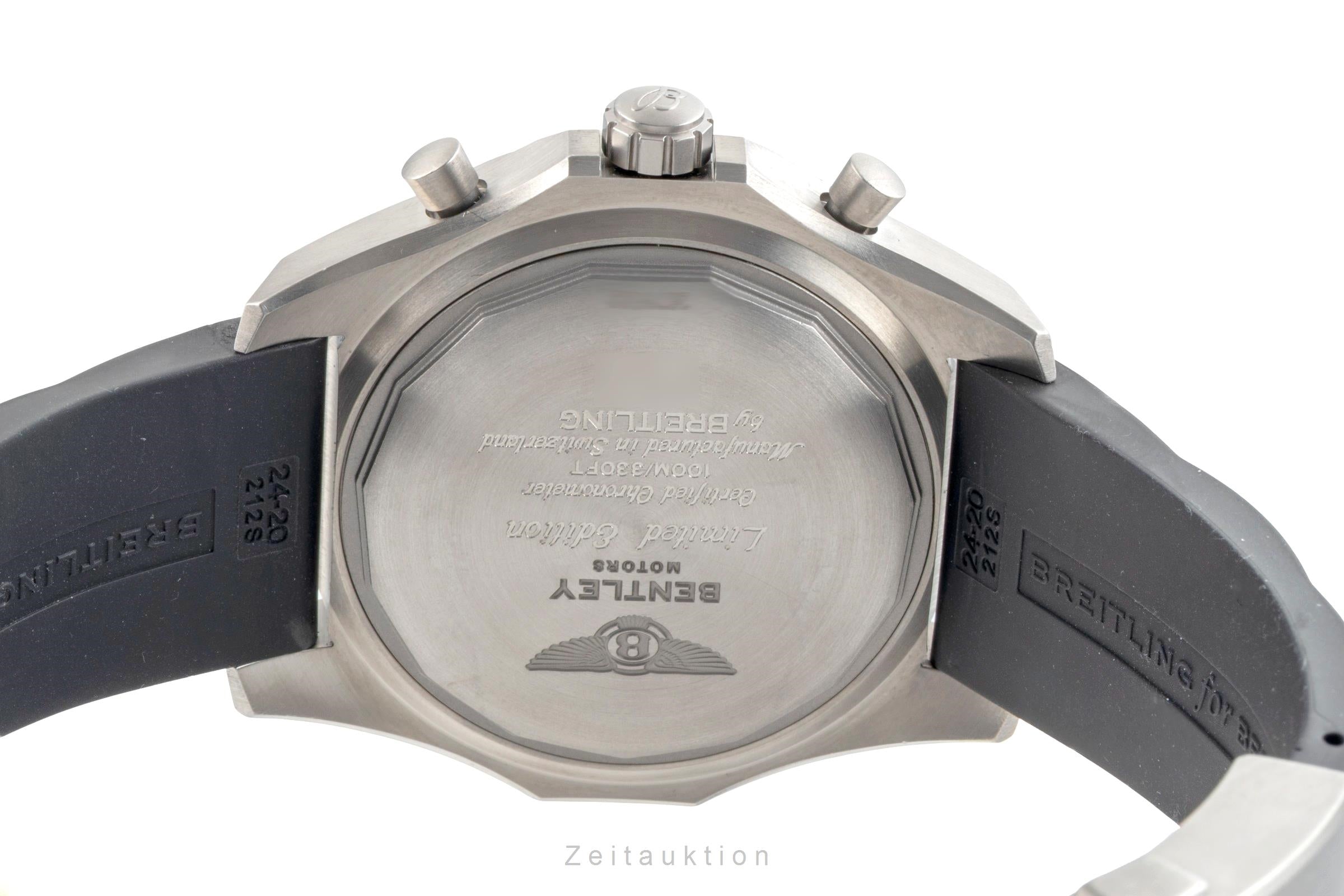 Breitling Bentley cronógrafo titanio automático reloj para caballeros E27365 Limited  [2600668]