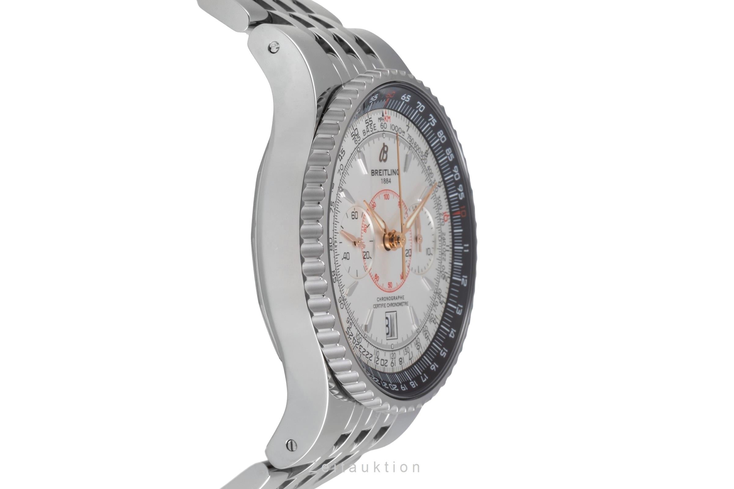 Breitling Montbrillant chronograph steel automatic men's watch A23340  [2600669]