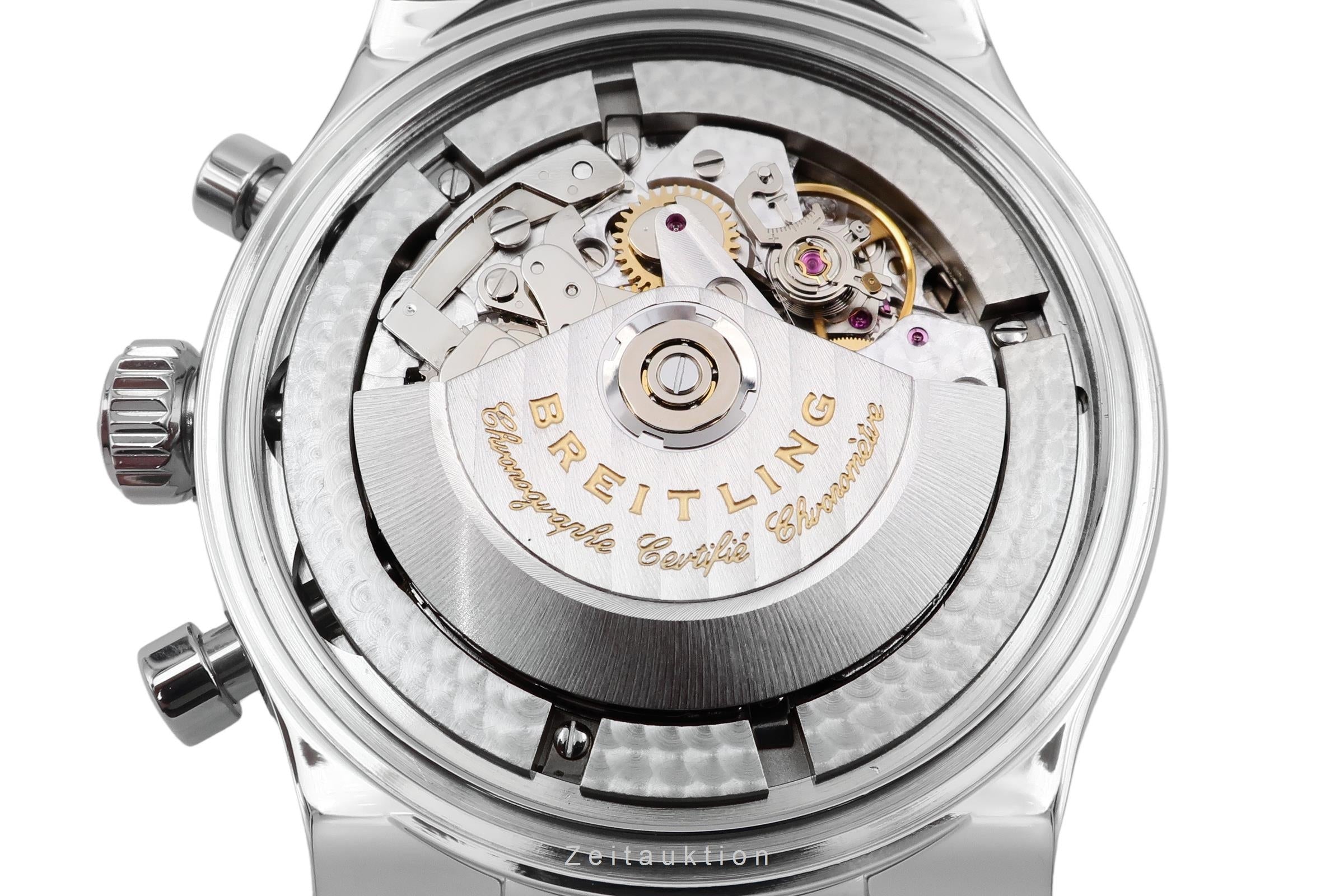 Breitling Montbrillant chronograph steel automatic men's watch A23340  [2600669]