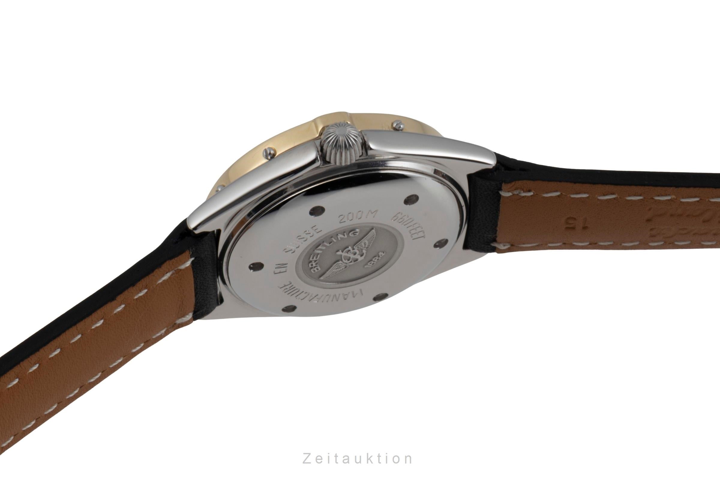 Breitling Lady J steel / gold quartz women's watch D52065  [2600671]