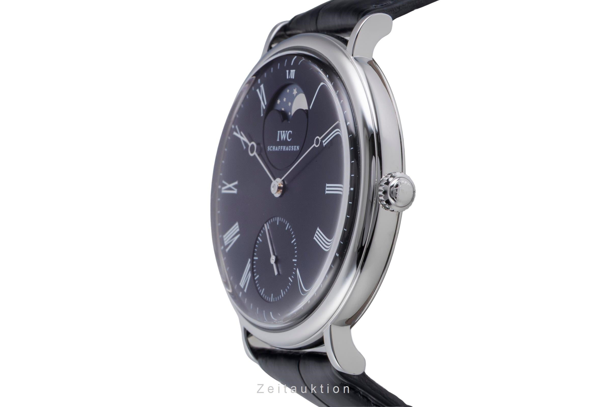 IWC Vintage Portofino Moonphase Handaufzug Stahl Herrenuhr Ref. IW544801 [2600672]